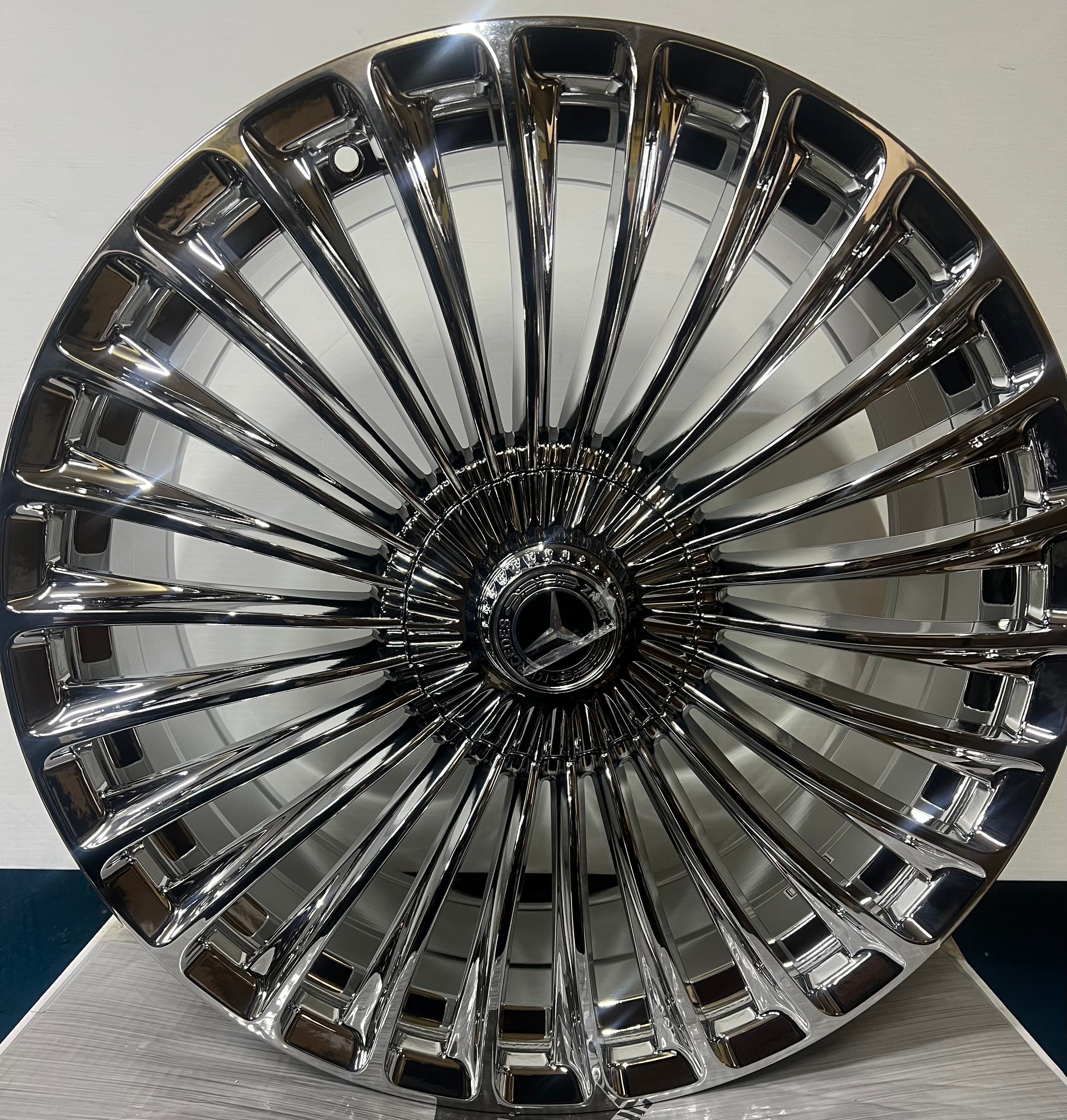 MB 10550 20x9.5 5x112 CHROME