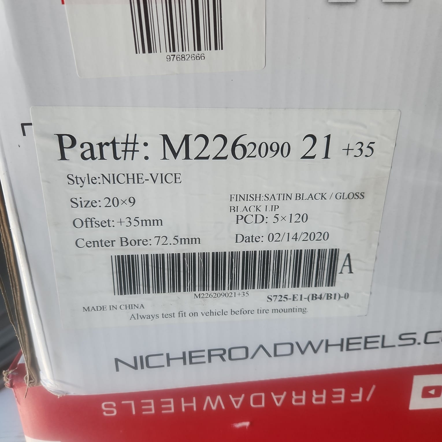 MHT M226 20X9.0 5X120 - Gun Hill Tire House (WTW - WHOLESALE TIRES & WHEELS)