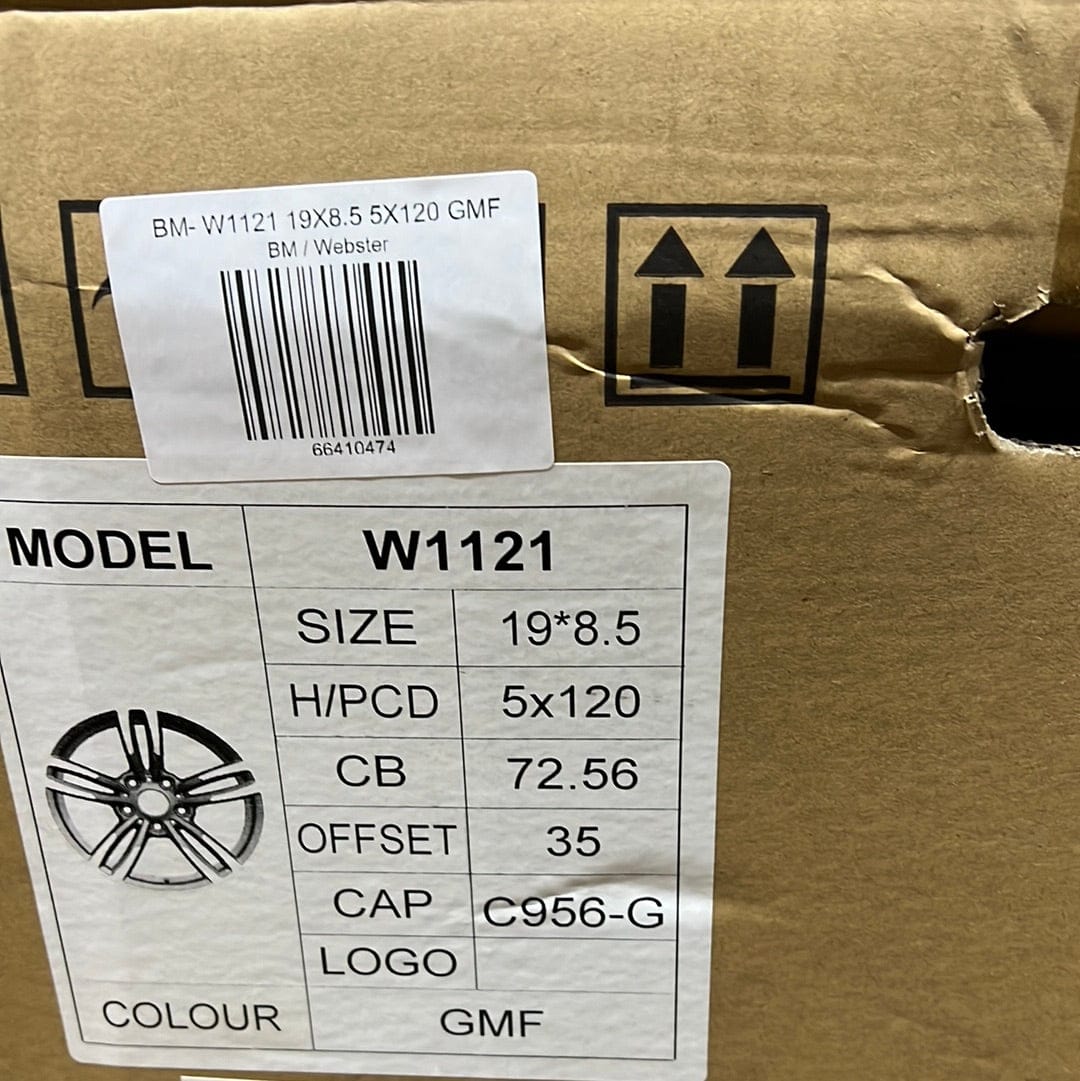 WHEELS - W1121 19X8.5 5X120 GMF - Gun Hill Tire House (WTW - WHOLESALE TIRES & WHEELS)