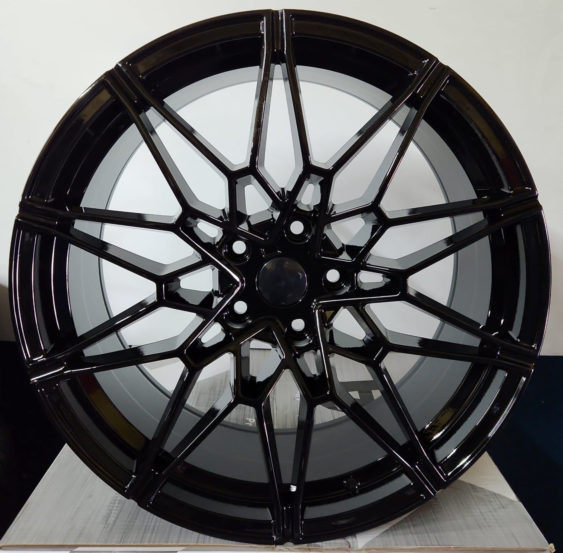 YC1484 826M 20x10.5 5x112 GLOSS BLACK - Gun Hill Tire House (WTW - WHOLESALE TIRES & WHEELS)