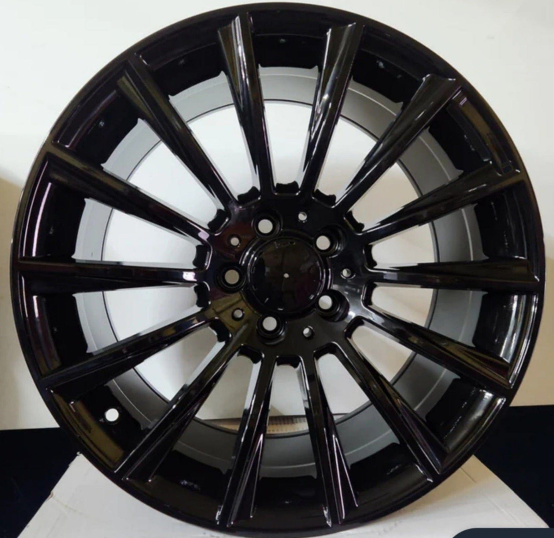 W813 19X9.5 5X112 GLOSS BLACK - Gun Hill Tire House (WTW - WHOLESALE TIRES & WHEELS)