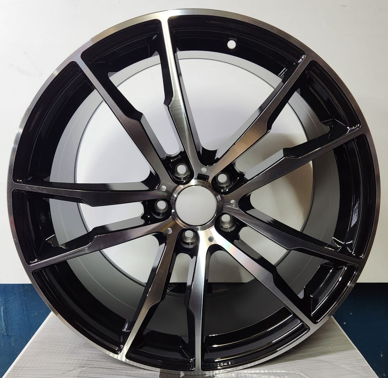 OE - 5433 20X11 5X120 BLACK MACHINED FACE - Gun Hill Tire House (WTW - WHOLESALE TIRES & WHEELS)