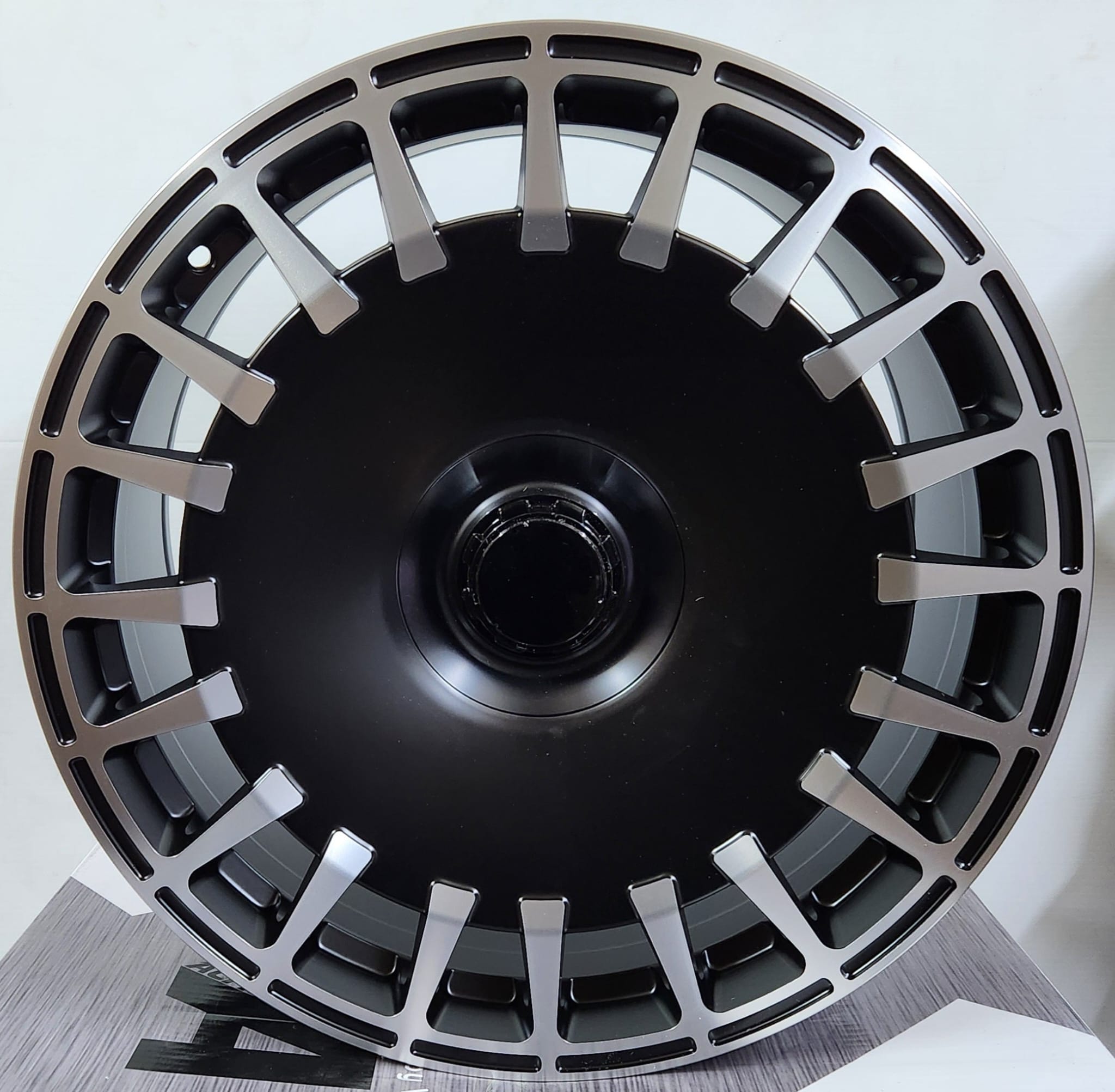 OE - 315 22212 - 4 20X8.5 5X112 MATE BLACK MACHINE FACE - Gun Hill Tire House (WTW - WHOLESALE TIRES & WHEELS)