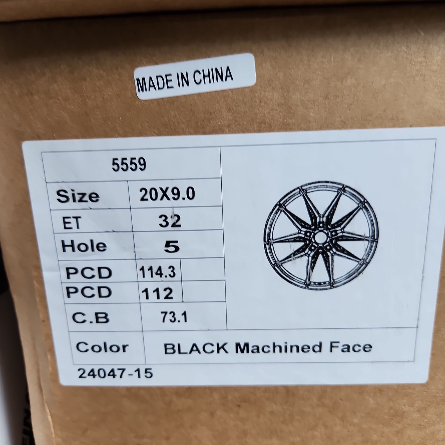 PEGASUS - 5559 Si - 04 20x9.0 5x112 5x114.3 BLACK MACHINE FACE - Gun Hill Tire House (WTW - WHOLESALE TIRES & WHEELS)