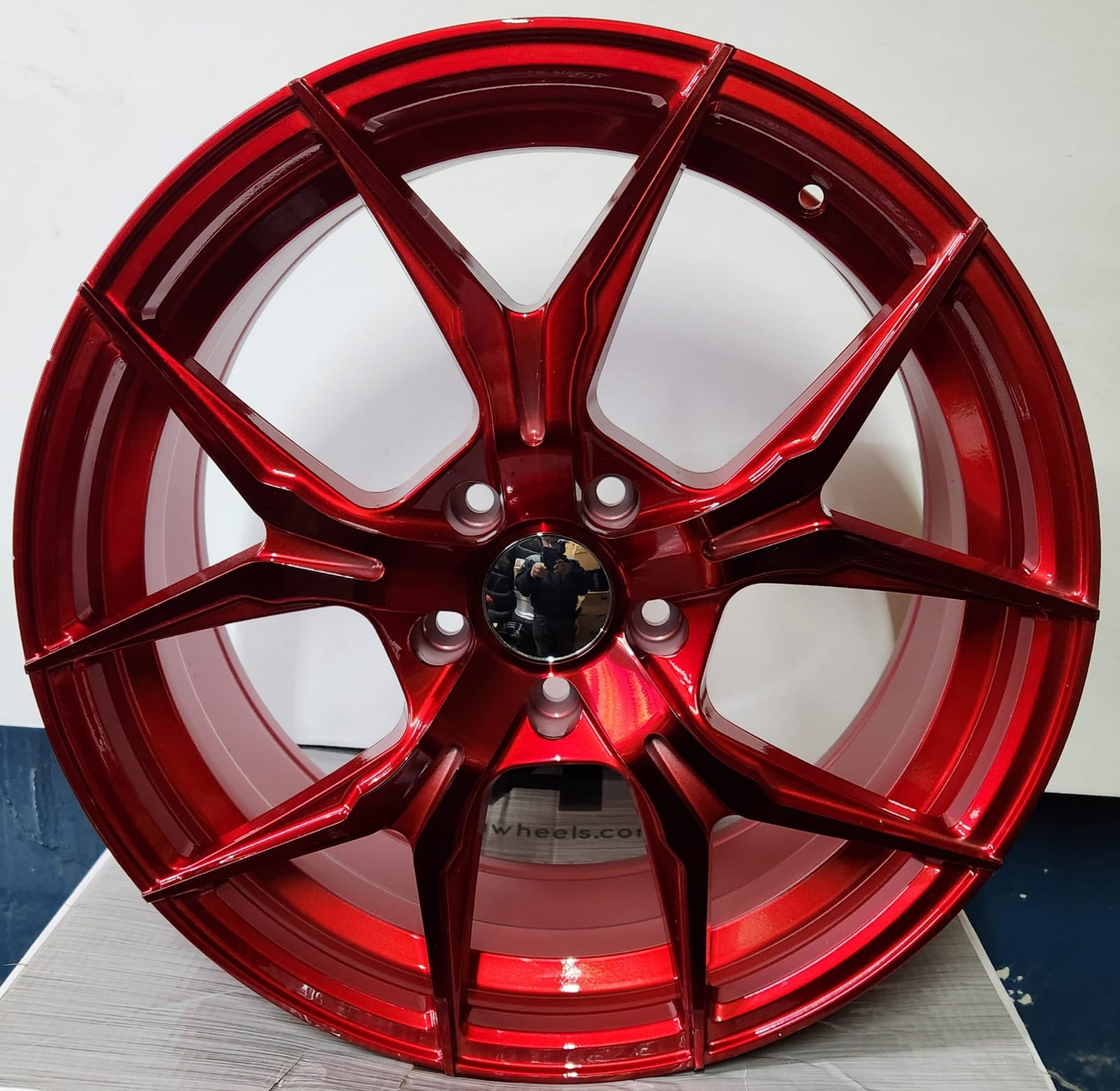W531 19X9.5 5X120 RED - Gun Hill Tire House (WTW - WHOLESALE TIRES & WHEELS)