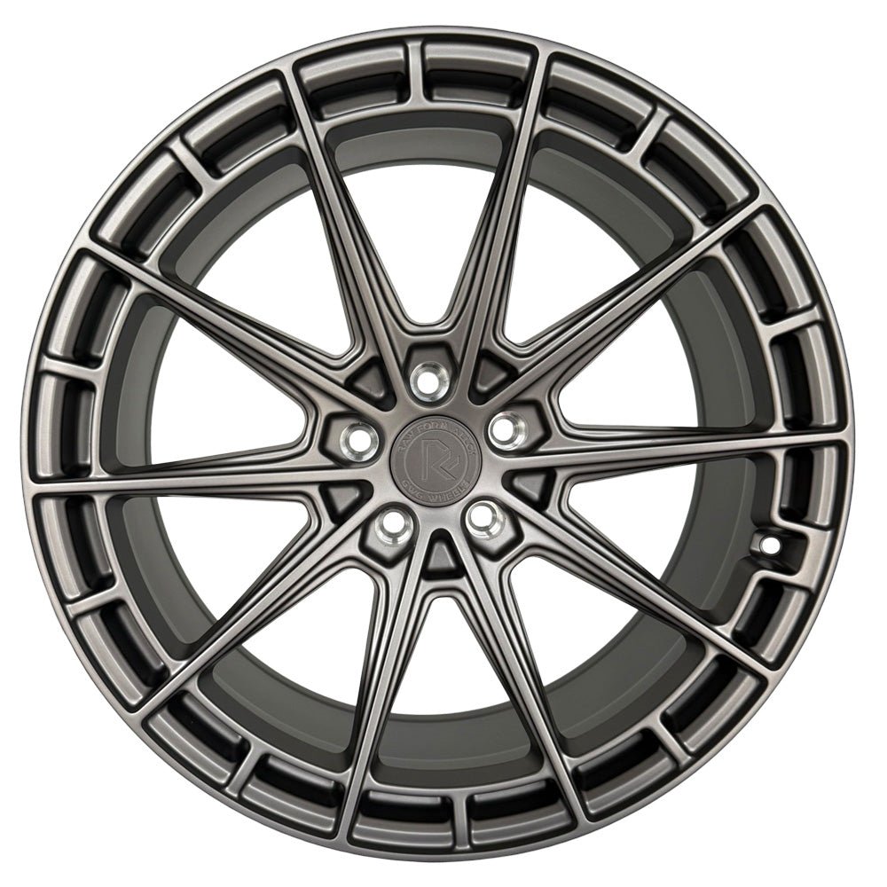 GWG RF8 20x9 5x120 SATIN GUNMETAL - Gun Hill Tire House (WTW - WHOLESALE TIRES & WHEELS)