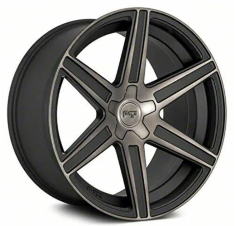NICHE M236 20X9 5X127 MATTE BLACK DOUBLE DARK - Gun Hill Tire House (WTW - WHOLESALE TIRES & WHEELS)