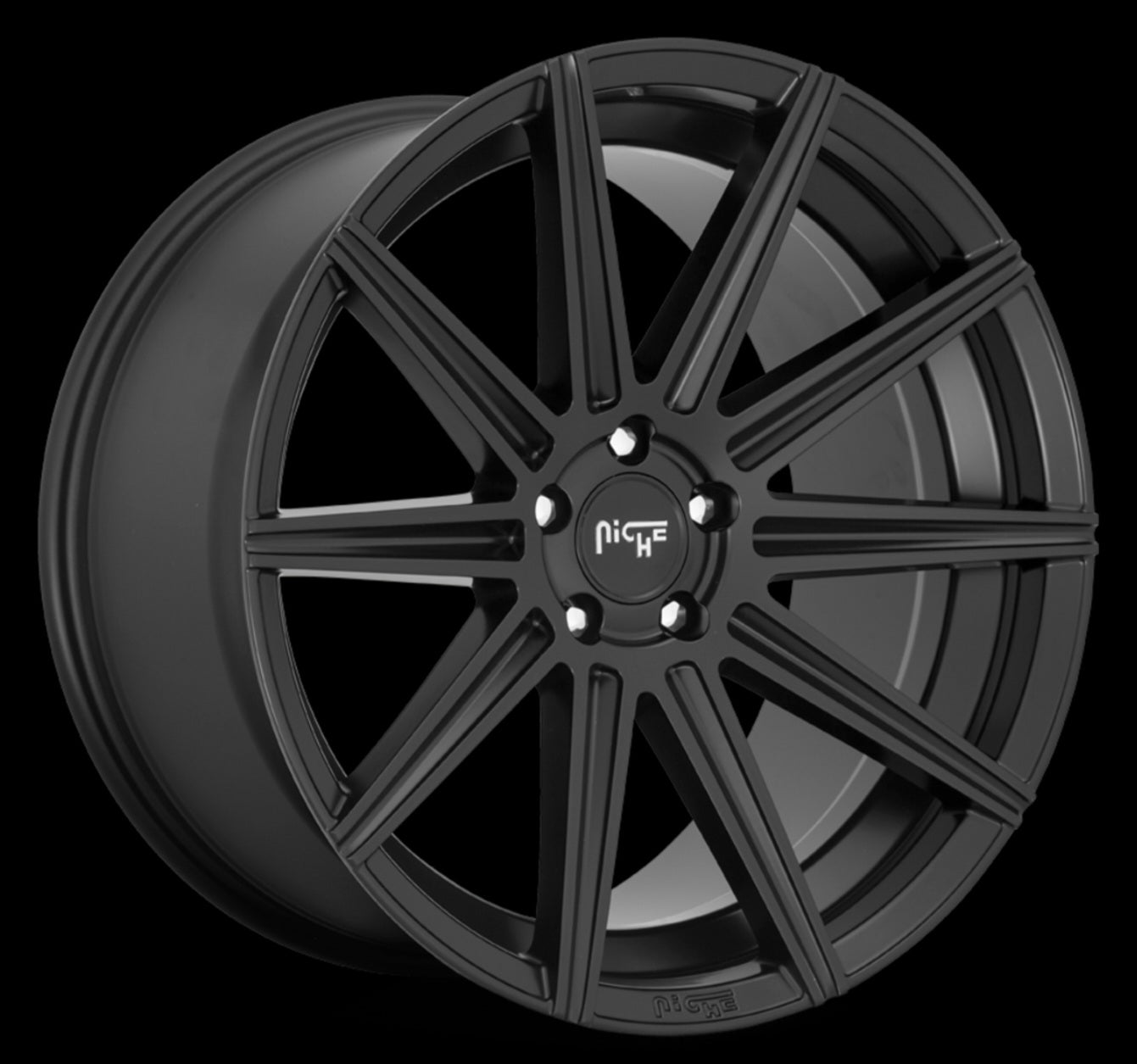 NICHE M242 20X9 5X114.3 MATTE BLACK - Gun Hill Tire House (WTW - WHOLESALE TIRES & WHEELS)