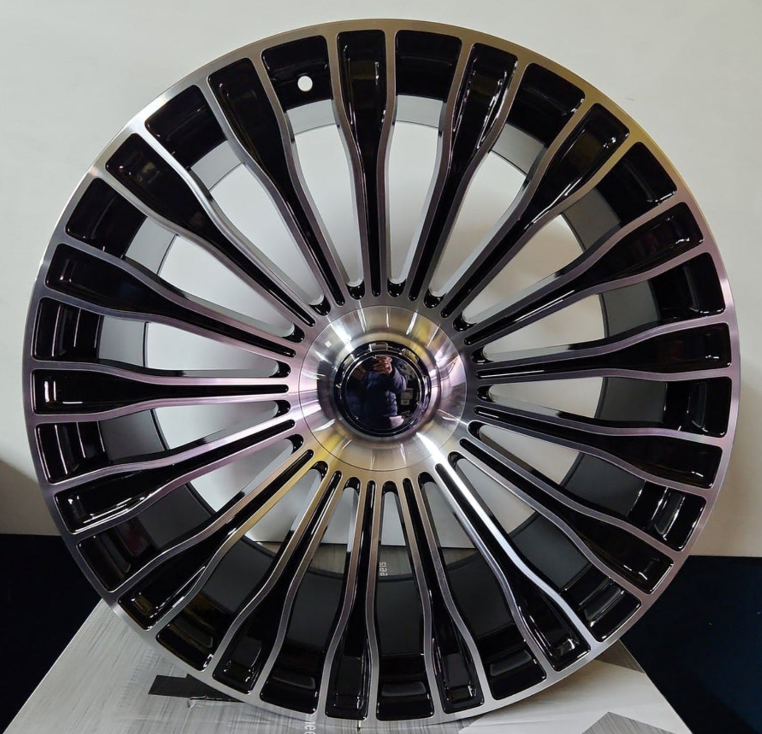 STYLE RM66 22X10.5 5X112 MACHINED FACE W/ BLACK OUTLINE - Gun Hill Tire House (WTW - WHOLESALE TIRES & WHEELS)