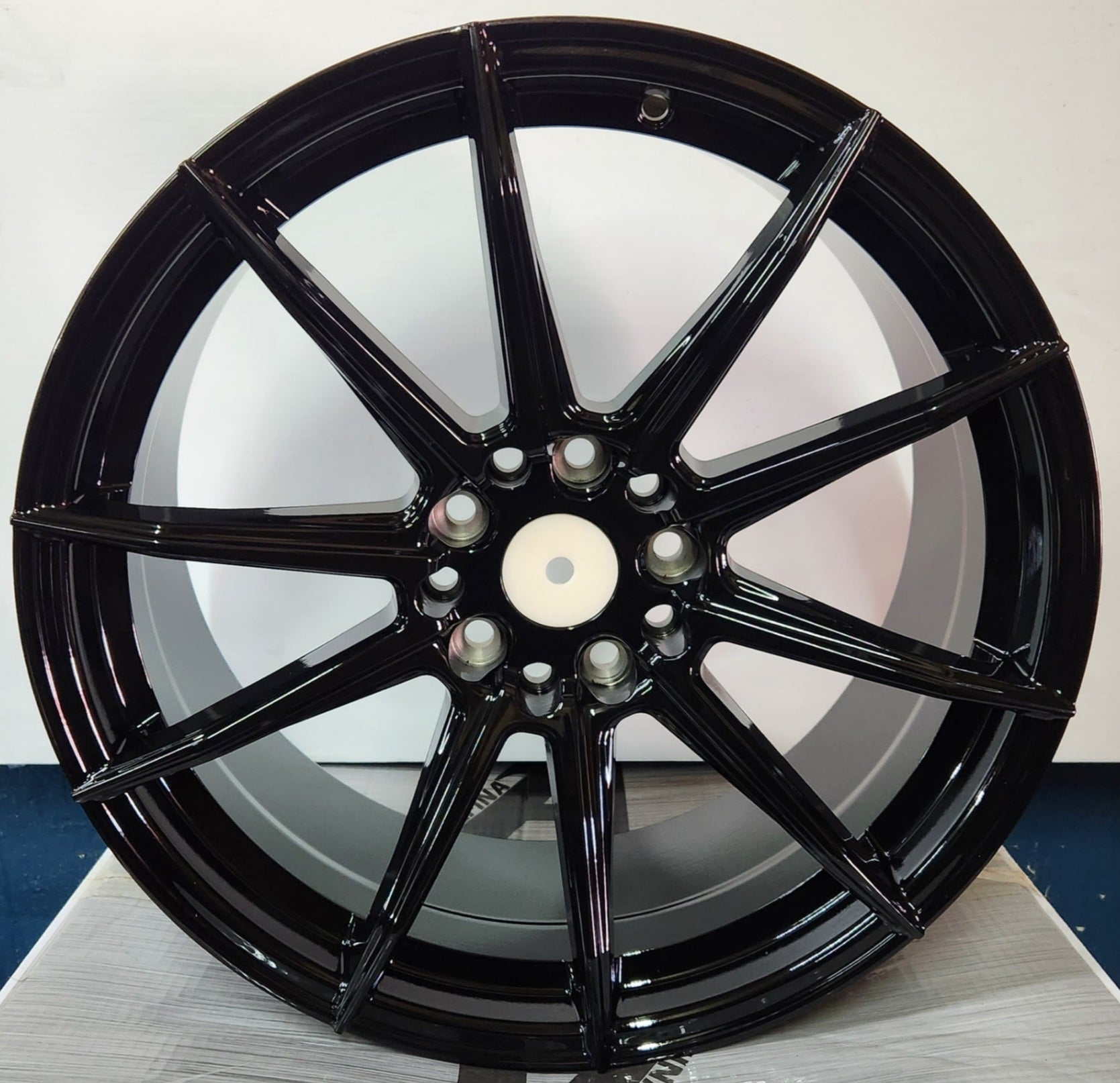 SHOGUN ZS - 8 18X9 5X100 - 5X114.3 PIANO BLACK - Gun Hill Tire House (WTW - WHOLESALE TIRES & WHEELS)