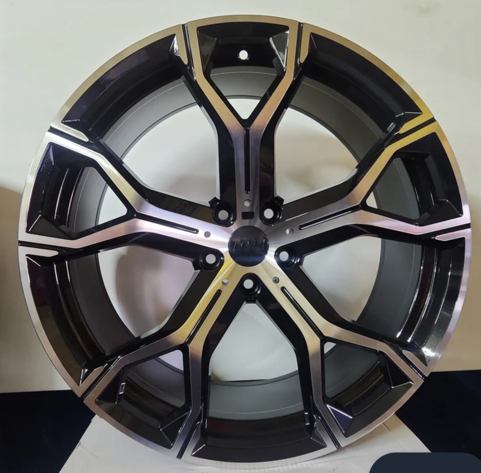 WHEELS W702 20x10.5 5X112 BLACK MACHINED FACE - Gun Hill Tire House (WTW - WHOLESALE TIRES & WHEELS)