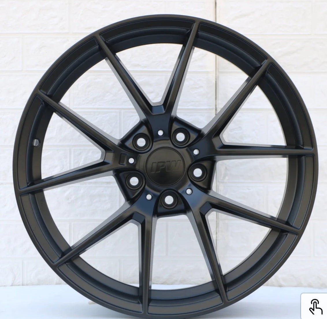 W705 18X9.0 5X120 SATIN BLACK - Gun Hill Tire House (WTW - WHOLESALE TIRES & WHEELS)