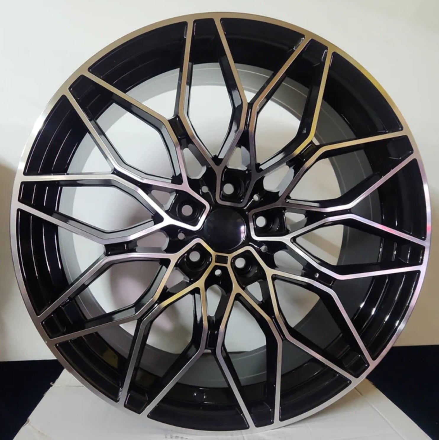 WCL206 WHEELS 19x8.5 5x112 GLOSS BLACK MACHINED FACE - Gun Hill Tire House (WTW - WHOLESALE TIRES & WHEELS)