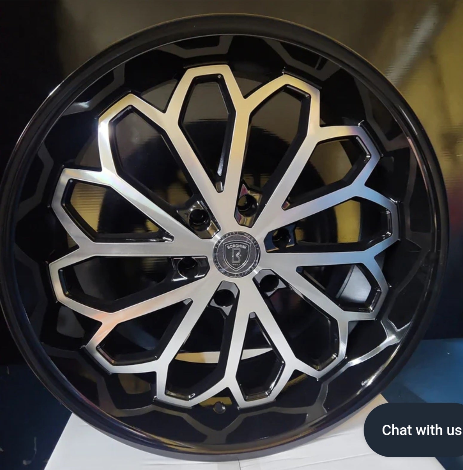 BORGHINI WHEELS B68 22X9.5 6X139.7 B+MO - Gun Hill Tire House (WTW - WHOLESALE TIRES & WHEELS)