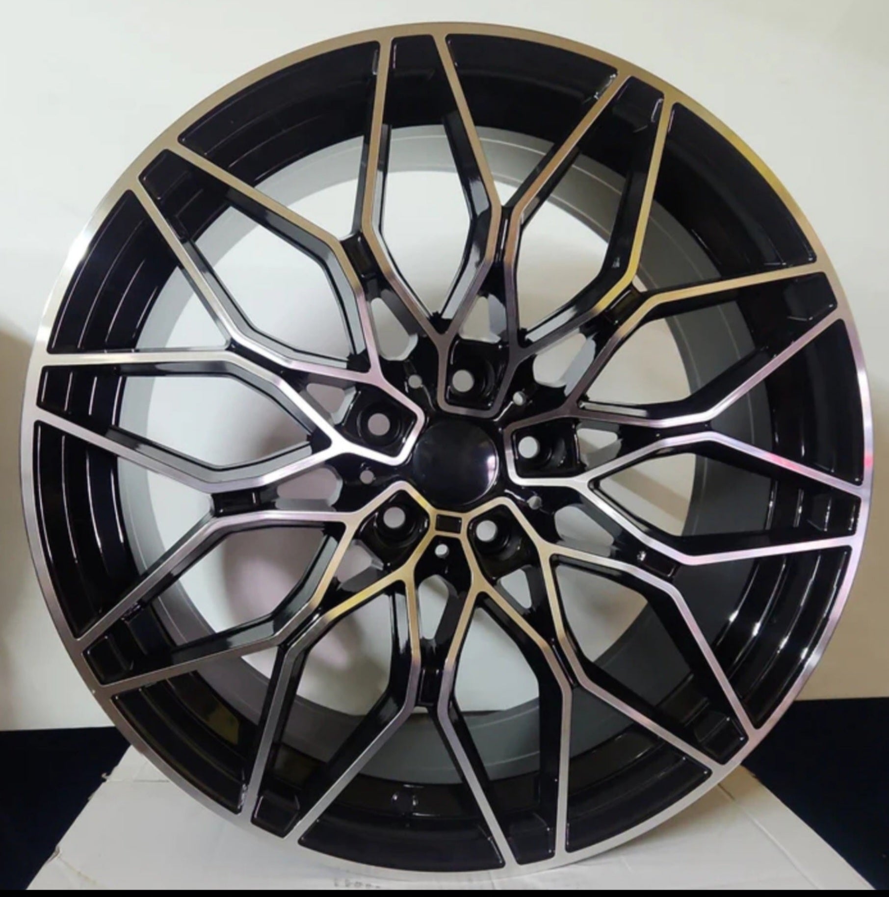 WCL206 WHEELS 20x8.5 5x112 GLOSS BLACK MACHINED - Gun Hill Tire House (WTW - WHOLESALE TIRES & WHEELS)
