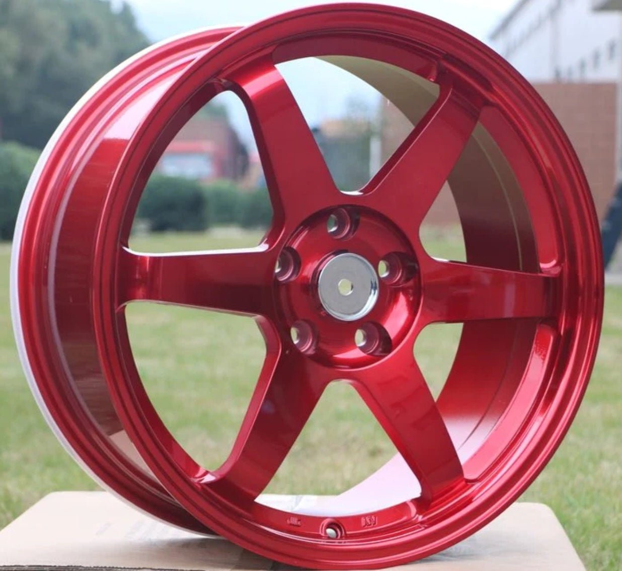 W500 19X8.5 5X114.3 RED - Gun Hill Tire House (WTW - WHOLESALE TIRES & WHEELS)