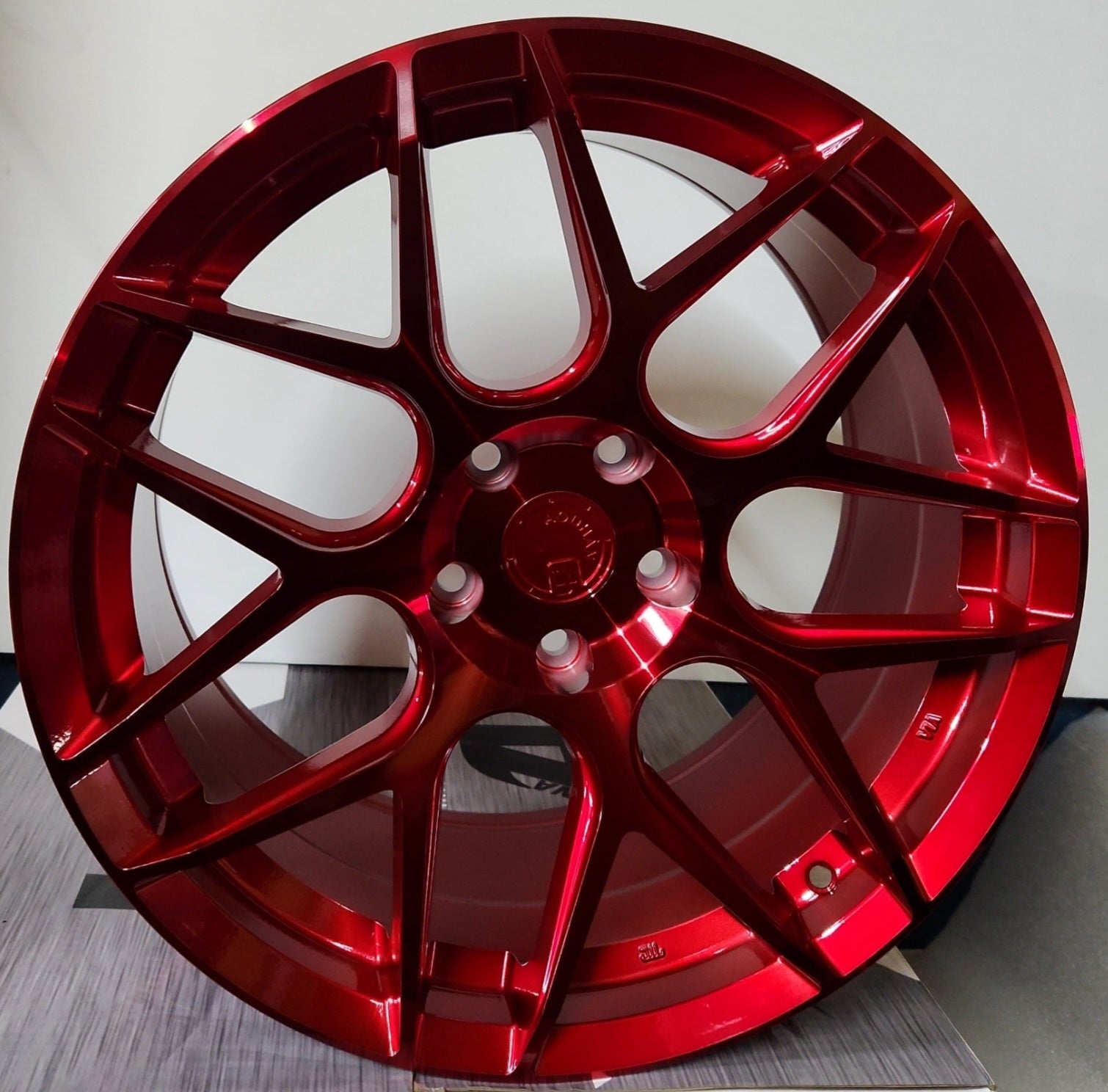 AODHAN LS002 18X9.0 5X114.3 RED - Gun Hill Tire House (WTW - WHOLESALE TIRES & WHEELS)