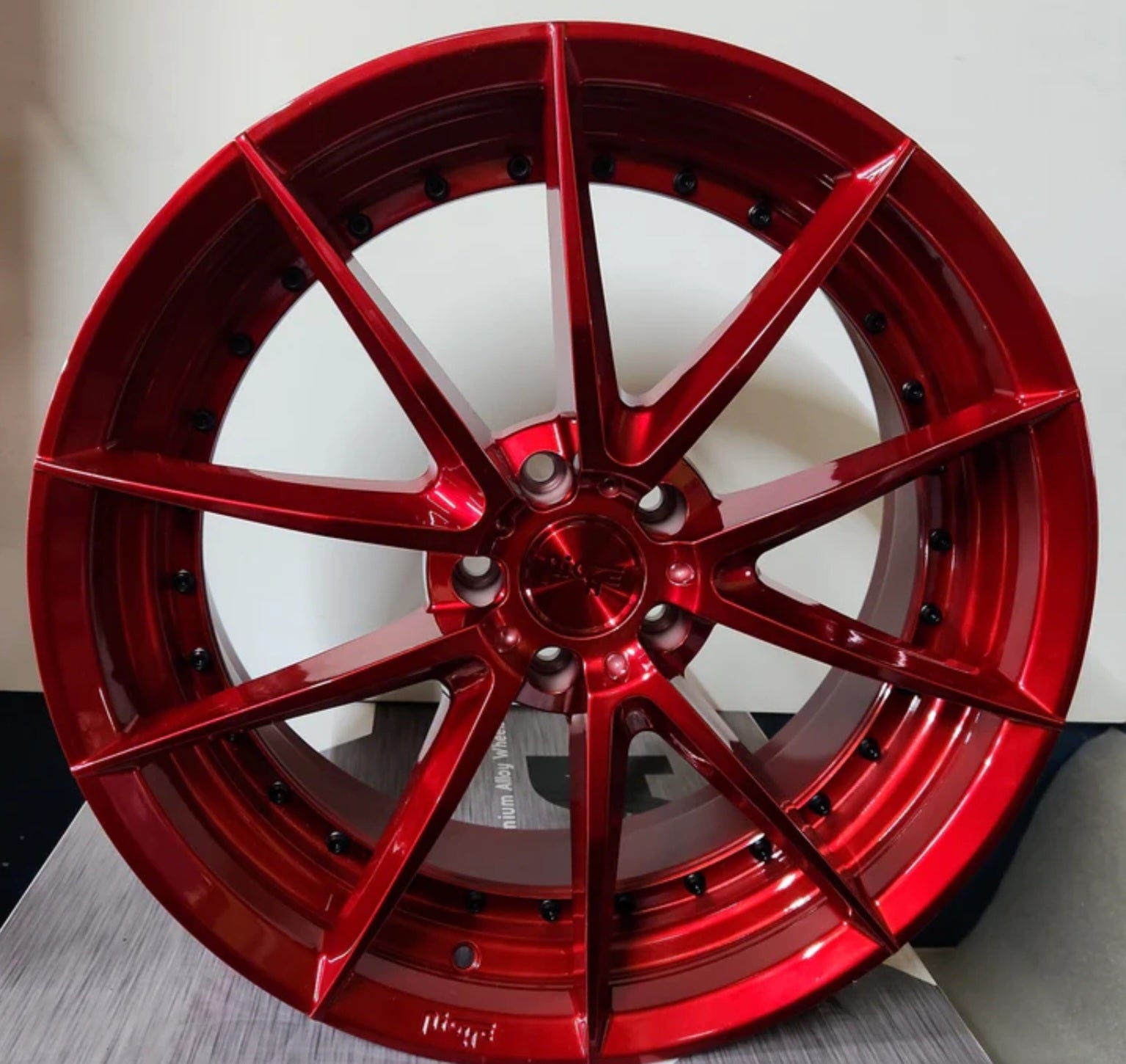 NICHE SECTOR MHT M213 QL 20X9.0 5X114.3 GLOSS RED - Gun Hill Tire House (WTW - WHOLESALE TIRES & WHEELS)
