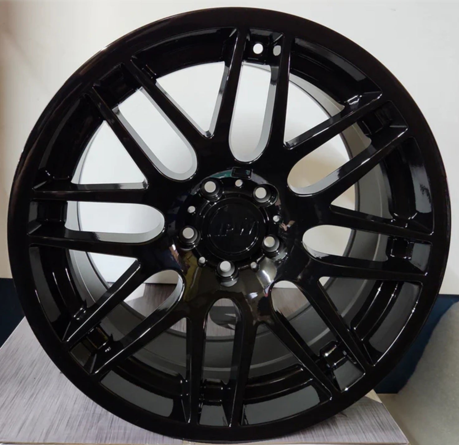 W703 19x9.5 5x120 GLOSS BLACK - Gun Hill Tire House (WTW - WHOLESALE TIRES & WHEELS)