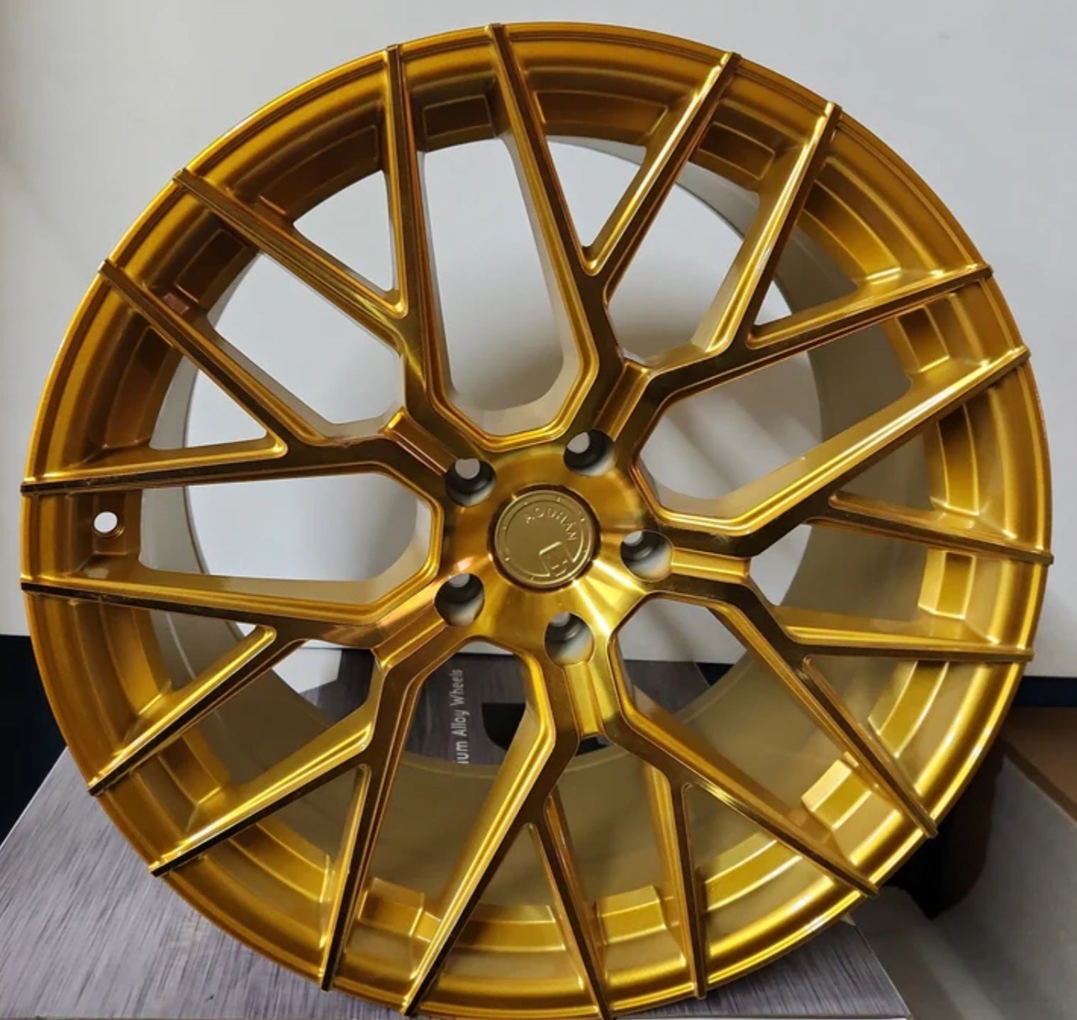 AODHAN - LS009 20X10.5 5X114.3 GOLD - Gun Hill Tire House (WTW - WHOLESALE TIRES & WHEELS)