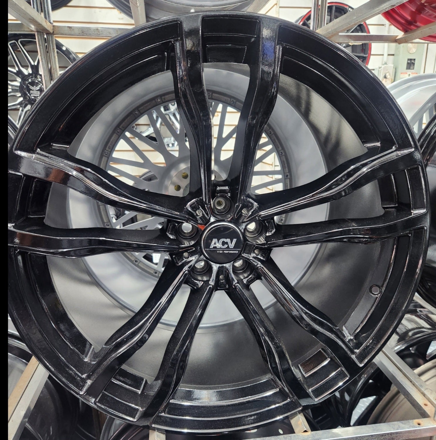 WHEELS 5623 22x10 5x120 GLOSS BLACK - Gun Hill Tire House (WTW - WHOLESALE TIRES & WHEELS)