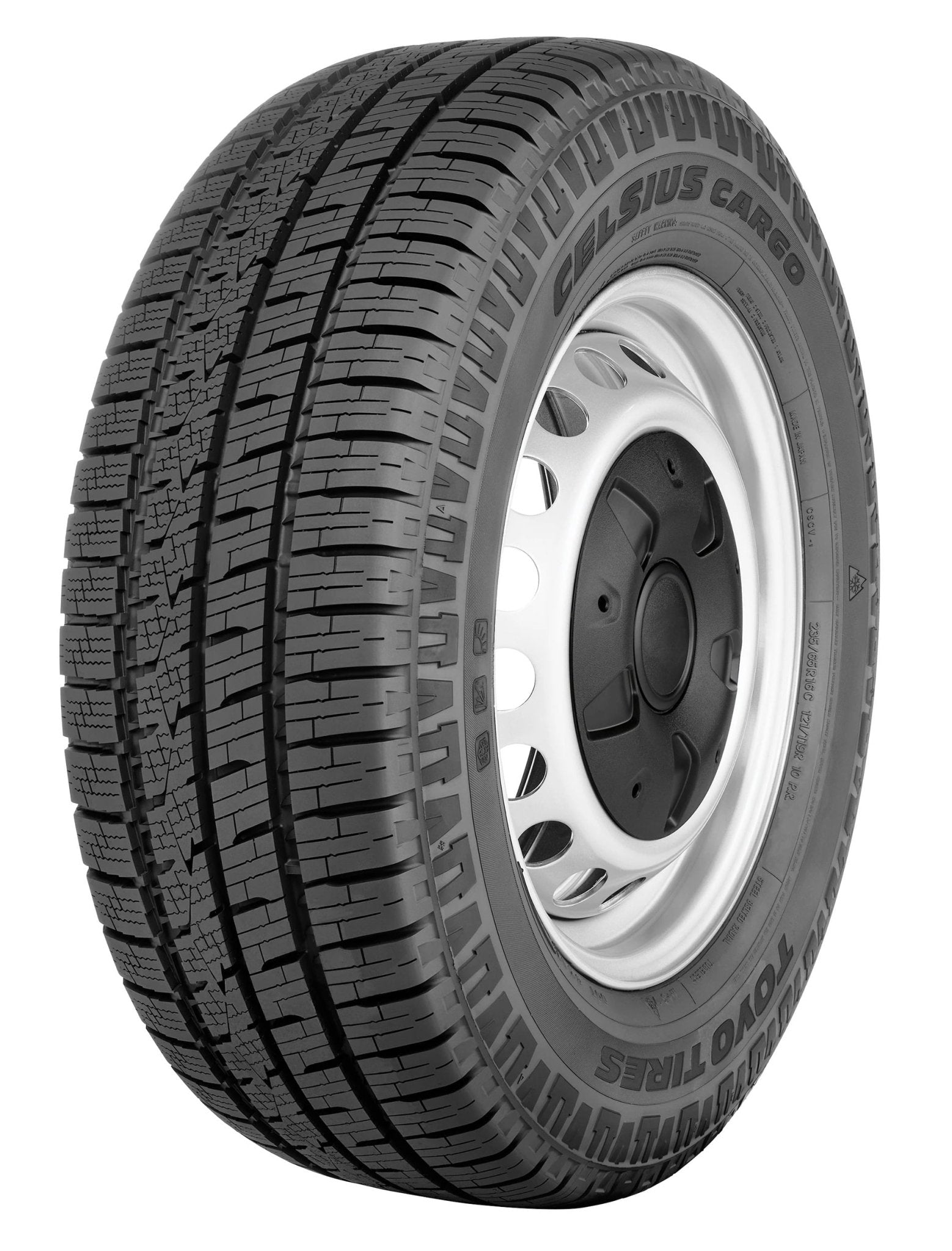 LT275/65R18 Toyo CELSIUS CARGO 123/120S BW ALL SEASON TIRE - Gun Hill Tire House (WTW - WHOLESALE TIRES & WHEELS)