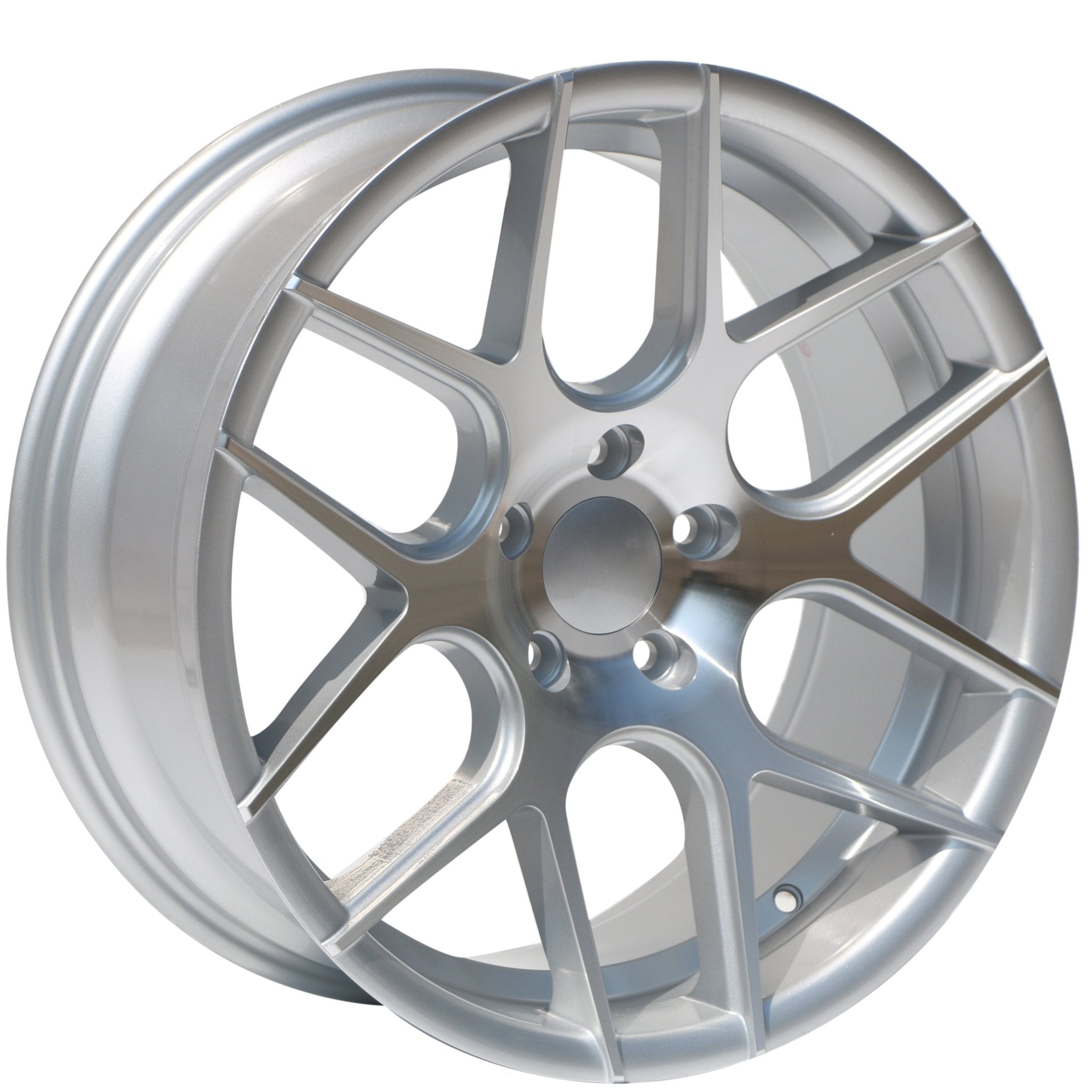 W001 SSA03 Silver Machined Face 18*8.0 ET35 5x114.3 CB73.1 MB - 2182 - Logo - Gun Hill Tire House (WTW - WHOLESALE TIRES & WHEELS)