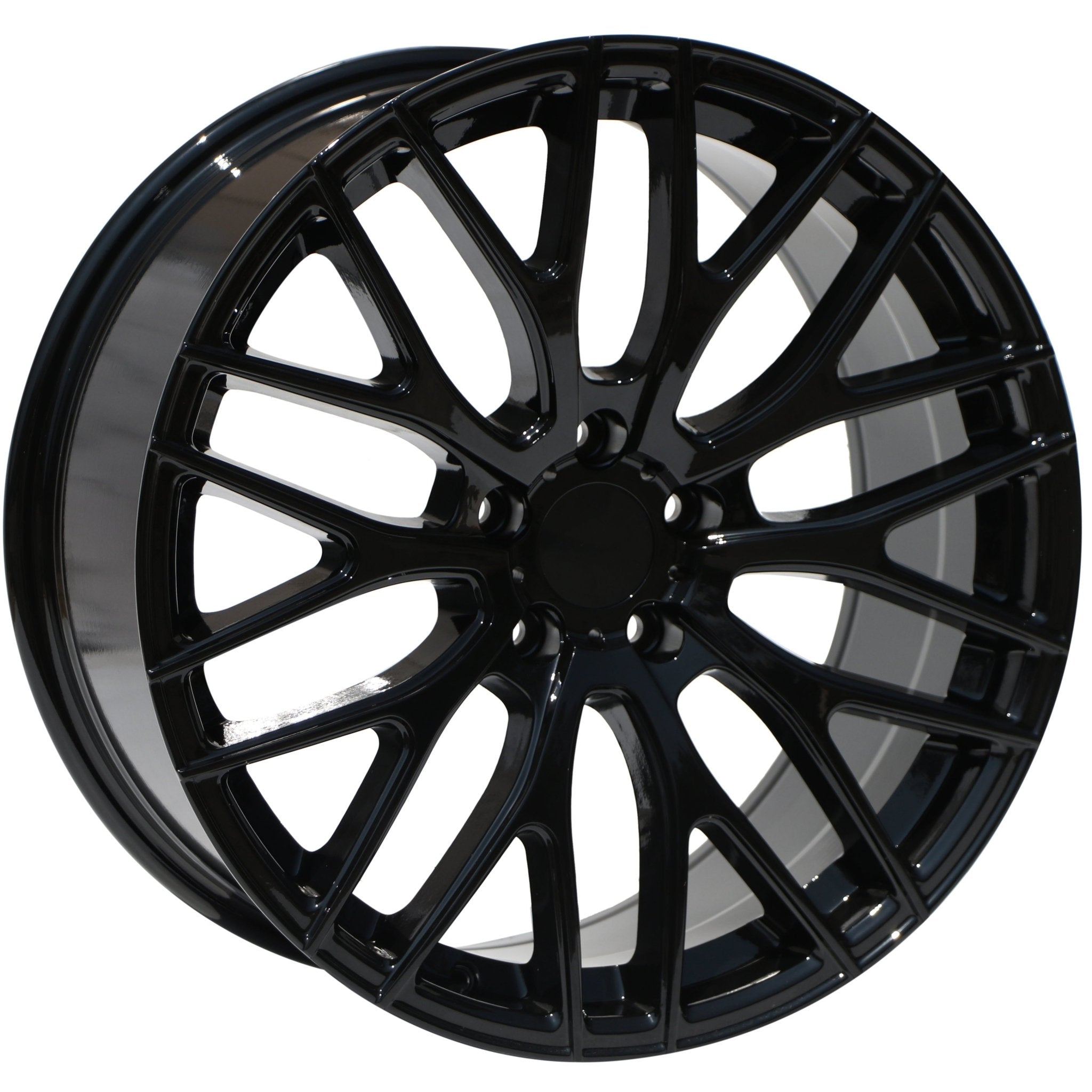 W008 Gloss Black 19x9.5 Et35 5x114.3 CB73.1 - Gun Hill Tire House (WTW - WHOLESALE TIRES & WHEELS)