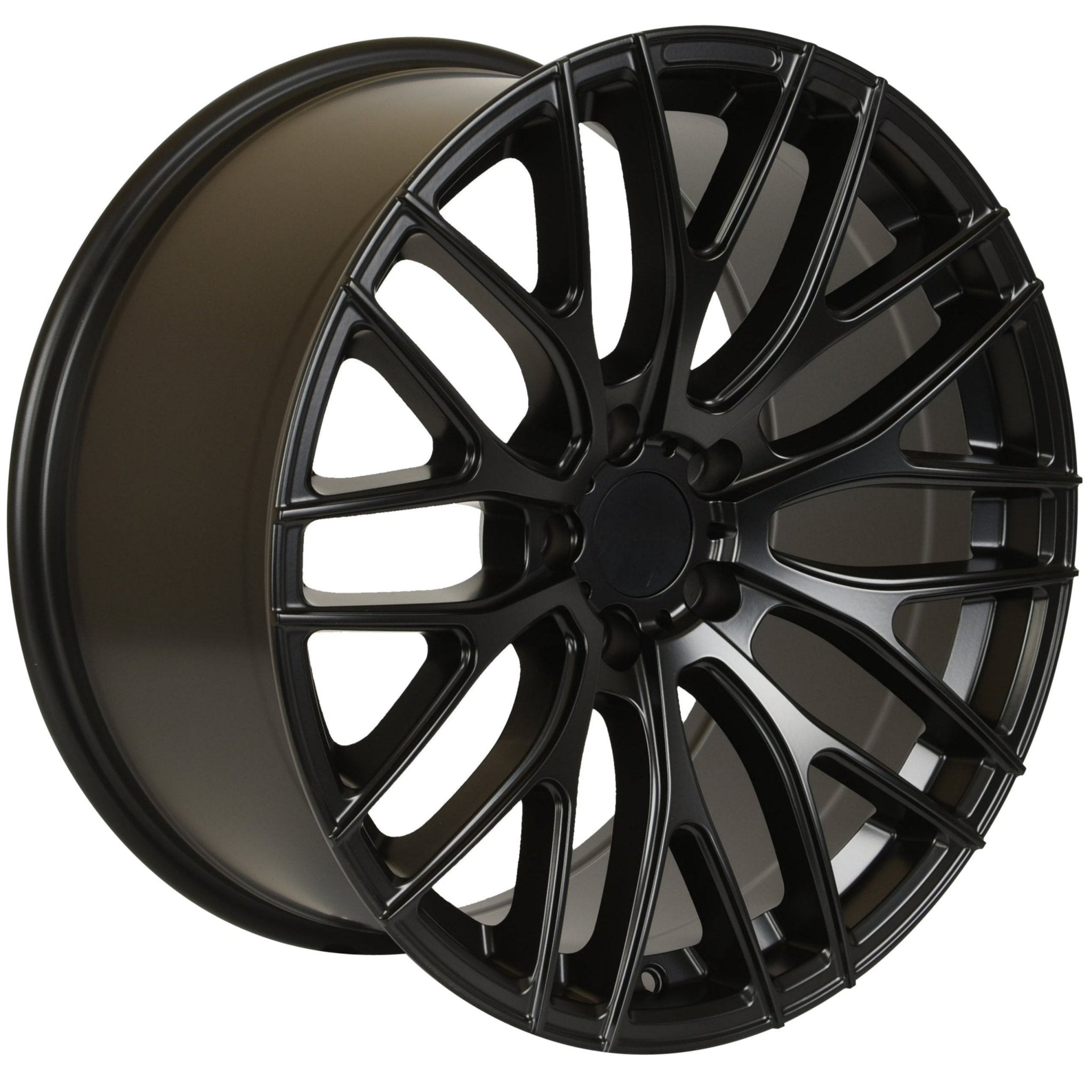 W008 Satin Black 19x9.5 ET35 5x120 CB72.56 - Gun Hill Tire House (WTW - WHOLESALE TIRES & WHEELS)