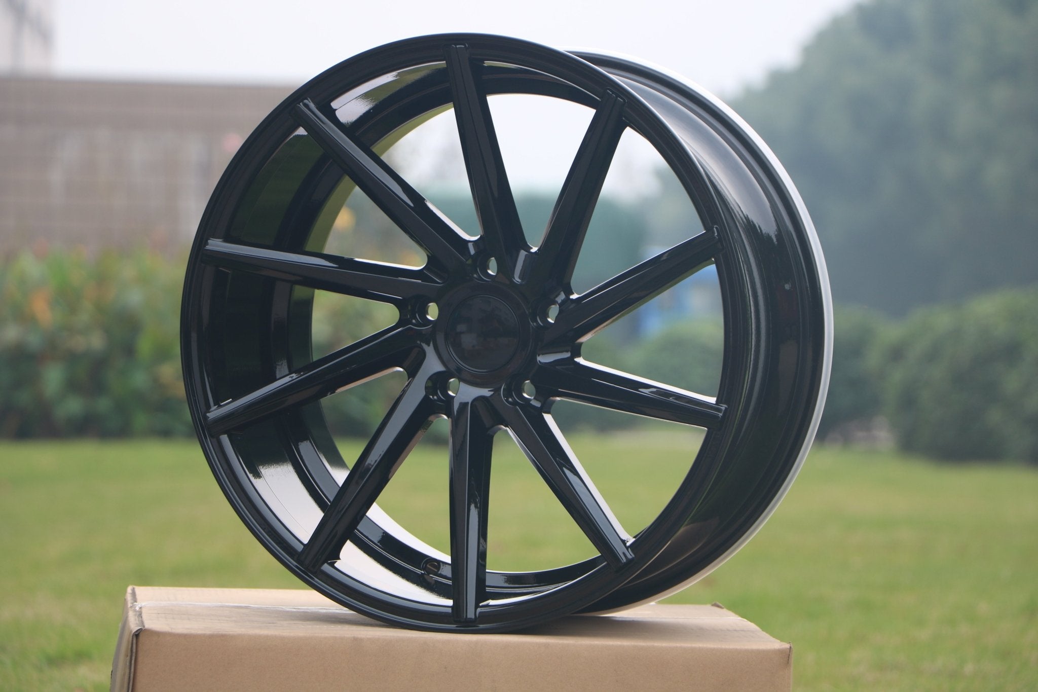 W013 Gloss Black 20x8.5 ET35 5x114.3 CB73.1 MB - 1582 - Gun Hill Tire House (WTW - WHOLESALE TIRES & WHEELS)
