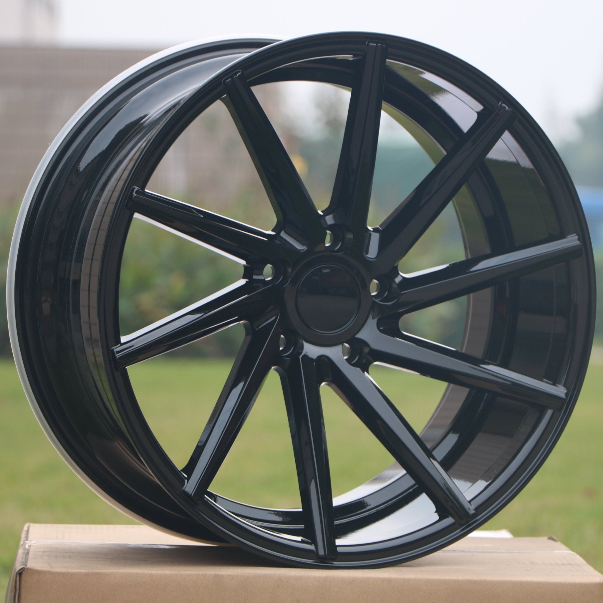 W013 Gloss Black 20x8.5 ET35 5x114.3 CB73.1 MB - 1582 - Gun Hill Tire House (WTW - WHOLESALE TIRES & WHEELS)