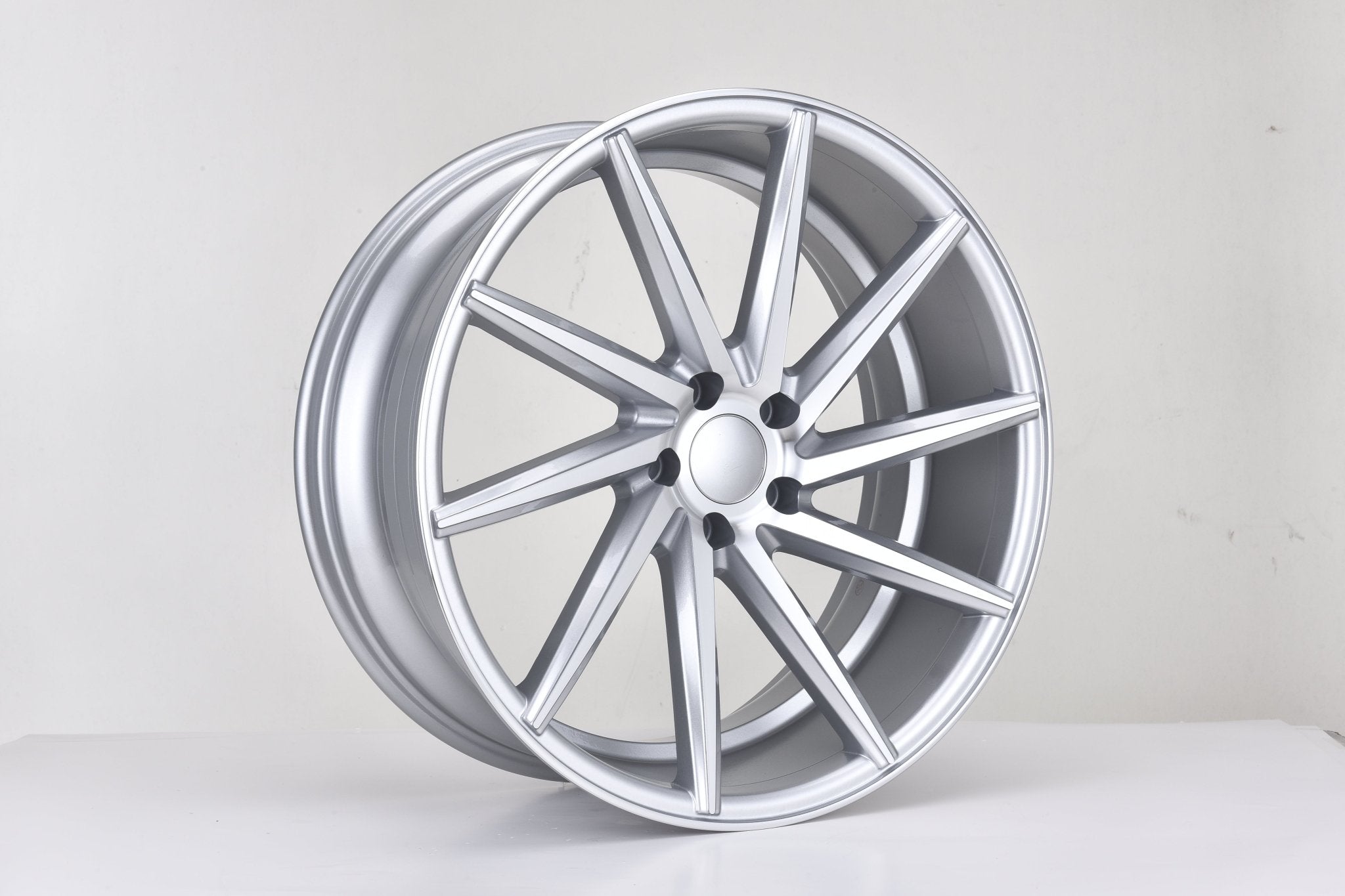W013 Silver Machined Face 20x8.5 ET35 5x120 CB72.56 MB - 1582 - Gun Hill Tire House (WTW - WHOLESALE TIRES & WHEELS)