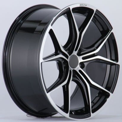 W050 Beta Black Machined Face 19x9.5 Et35 5x114.3 CB73.1 - Gun Hill Tire House (WTW - WHOLESALE TIRES & WHEELS)