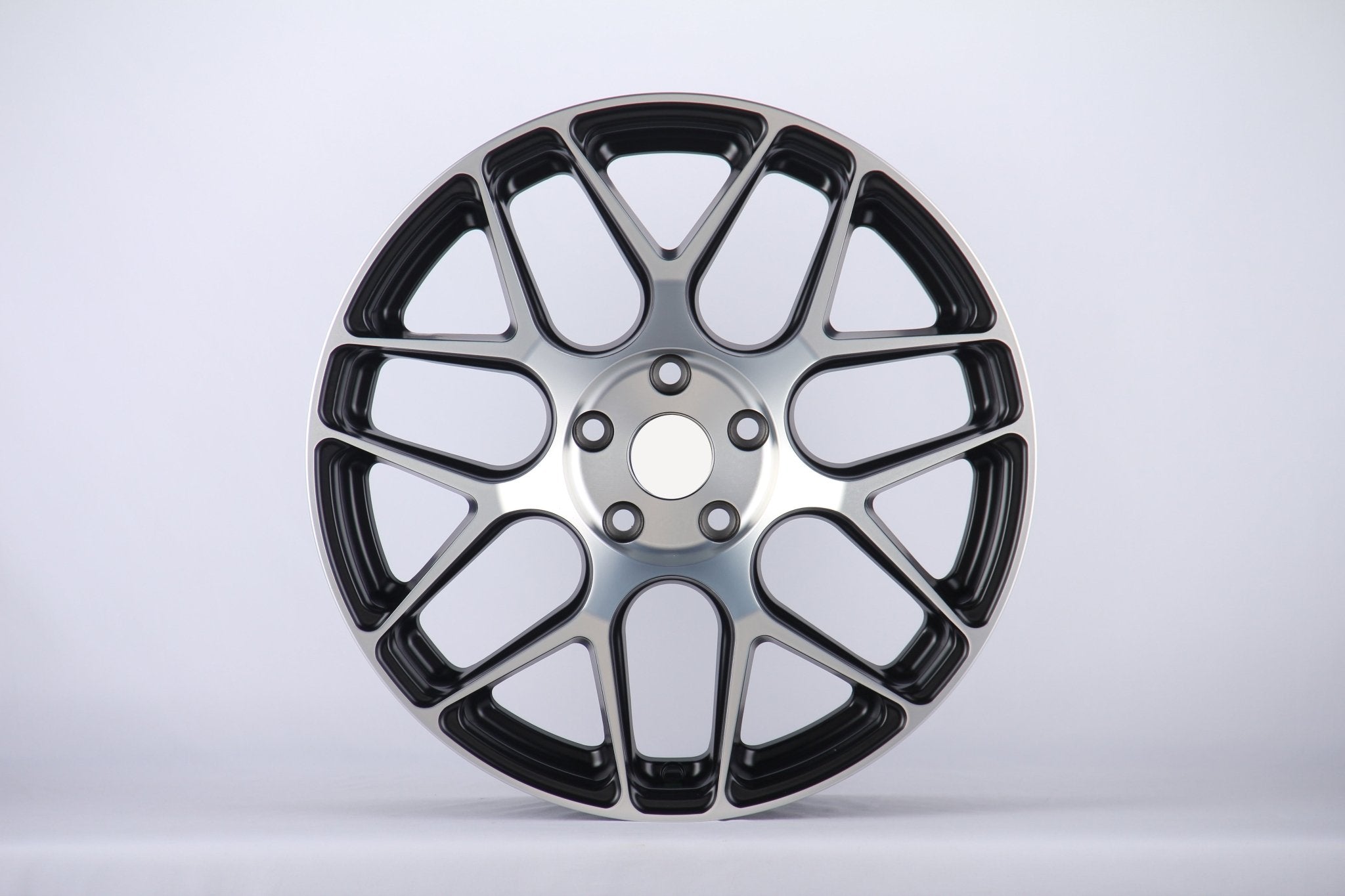 W056 330 Matte Black Machine Face 18x8.0 ET42 5x114.3 CB73.1 - Gun Hill Tire House (WTW - WHOLESALE TIRES & WHEELS)