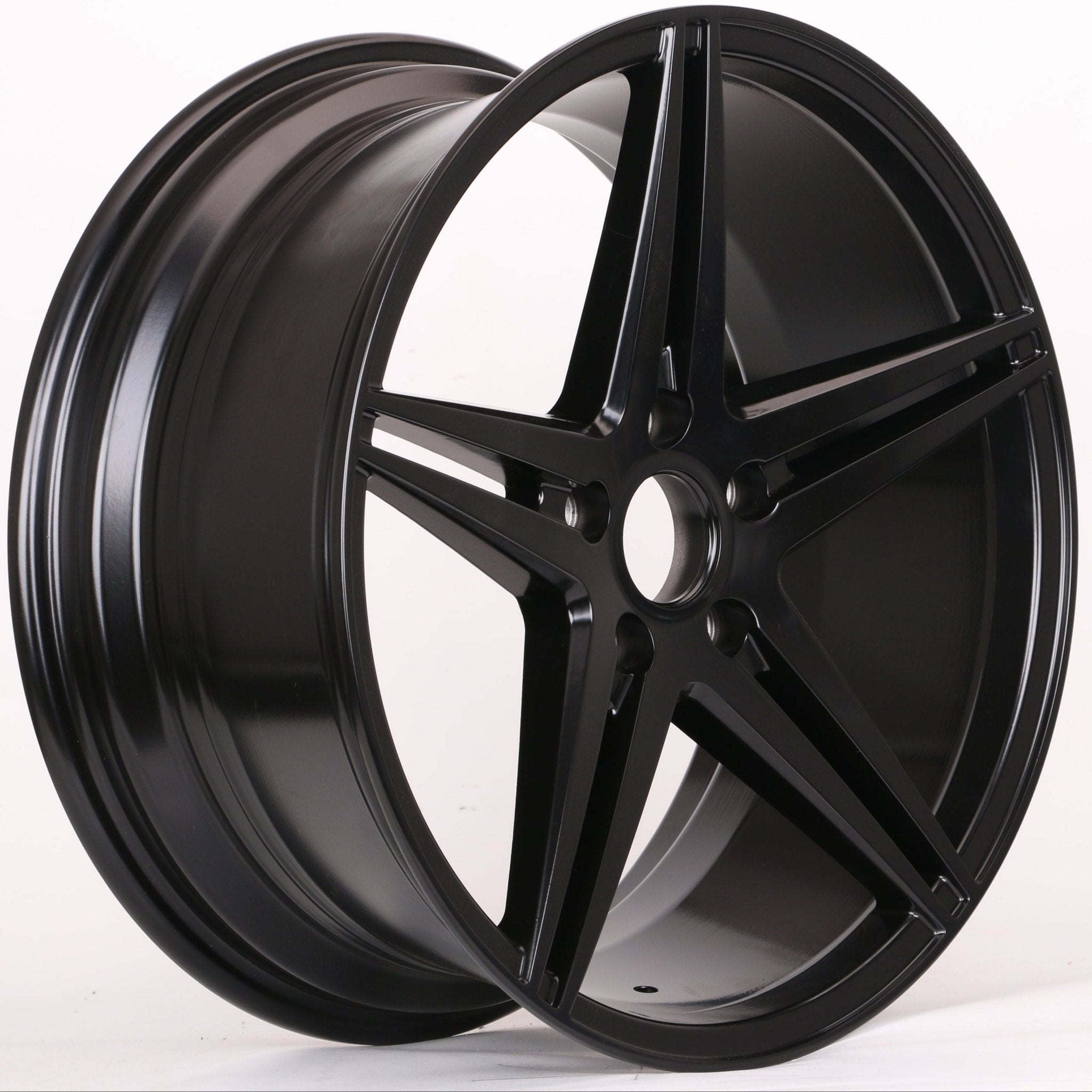 W1548 iV - 449 Satin Black 18x8.0 ET35 5x114.3 CB73.1 - Gun Hill Tire House (WTW - WHOLESALE TIRES & WHEELS)