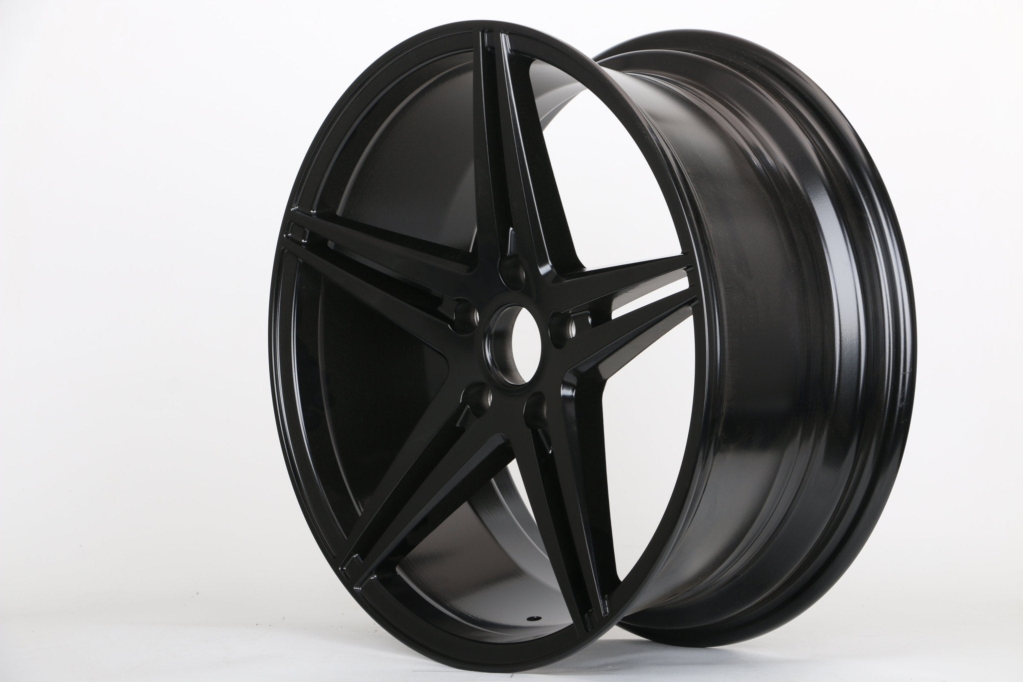 W1548 iV - 449 Satin Black 18x8.0 ET35 5x114.3 CB73.1 - Gun Hill Tire House (WTW - WHOLESALE TIRES & WHEELS)
