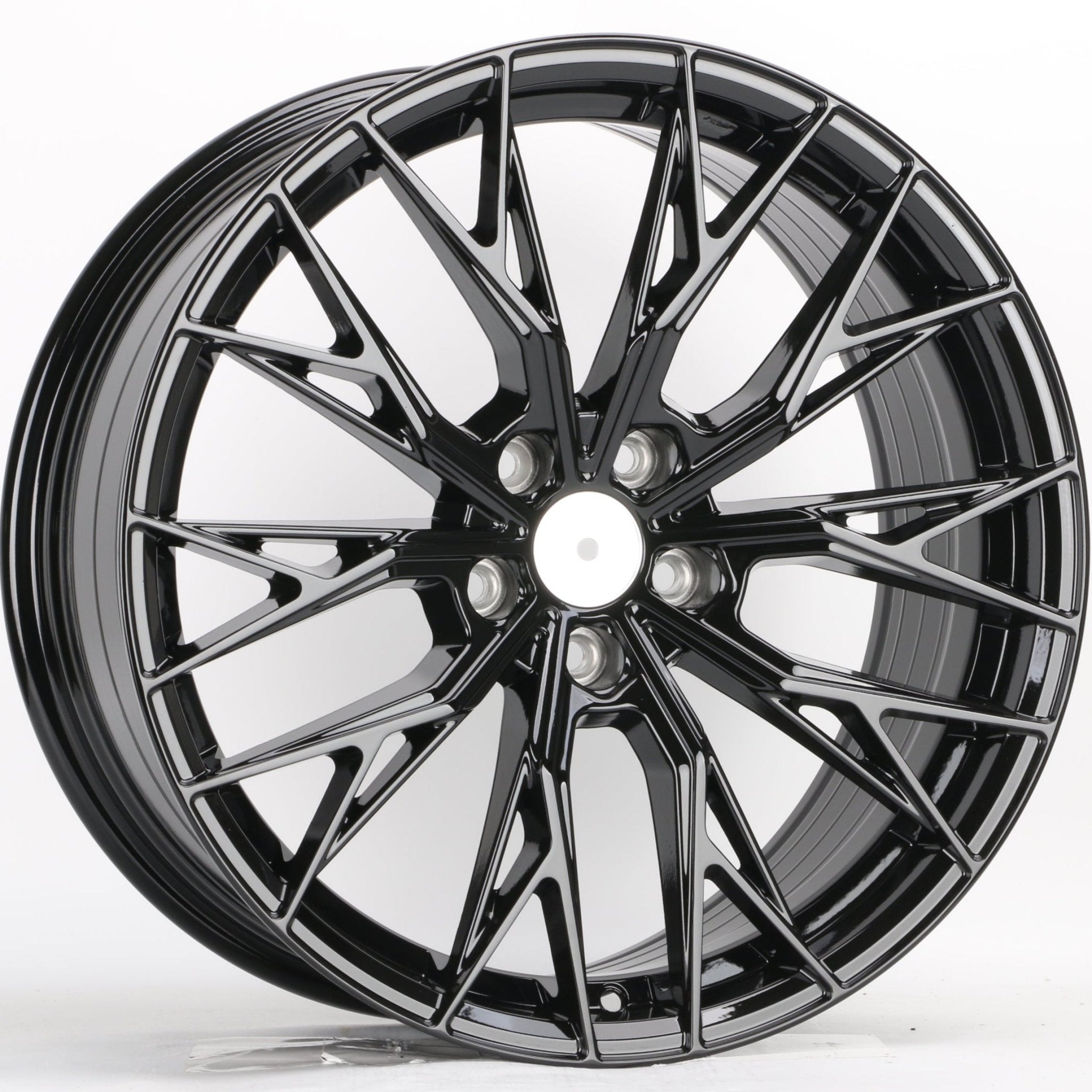 W1550 IVF - 3243 Gloss Black 19x8.5 ET35 5x114.3 CB73.1 - Gun Hill Tire House (WTW - WHOLESALE TIRES & WHEELS)