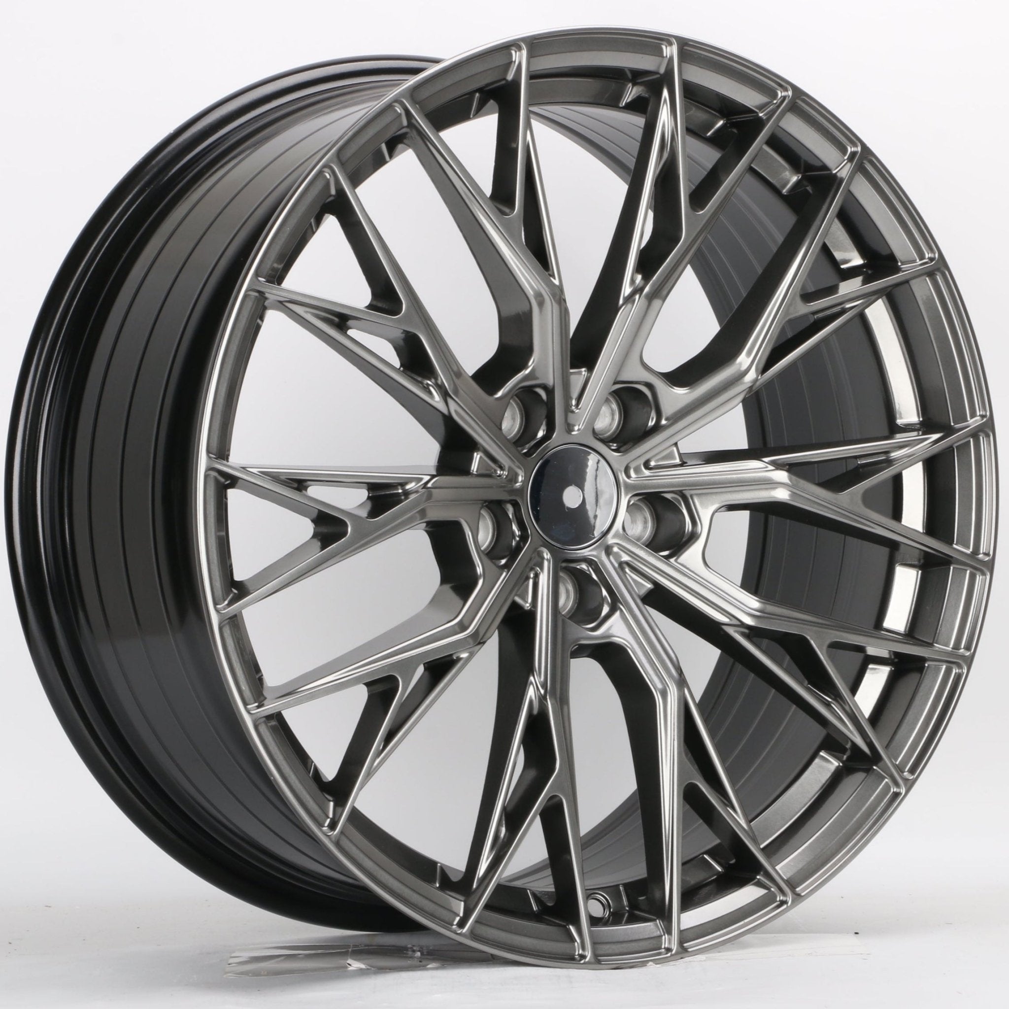 W1550 IVF - 3243 Hyper Black 19x8.5 ET35 5x114.3 CB73.1 - Gun Hill Tire House (WTW - WHOLESALE TIRES & WHEELS)