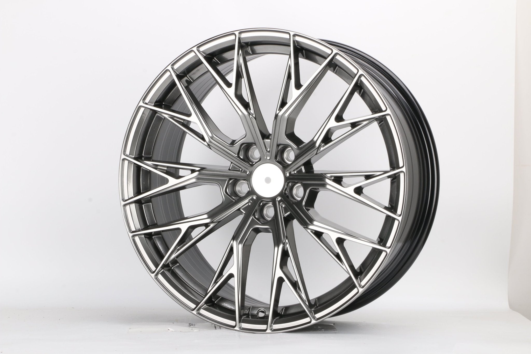 W1550 IVF - 3243 Hyper Black 19x8.5 ET35 5x114.3 CB73.1 - Gun Hill Tire House (WTW - WHOLESALE TIRES & WHEELS)