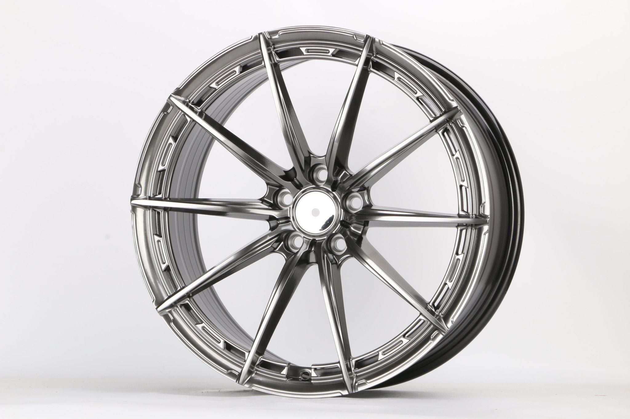 W169 IVF - 006 Hyper Black 18x8 ET35 5x114.3 CB73.1 - Gun Hill Tire House (WTW - WHOLESALE TIRES & WHEELS)