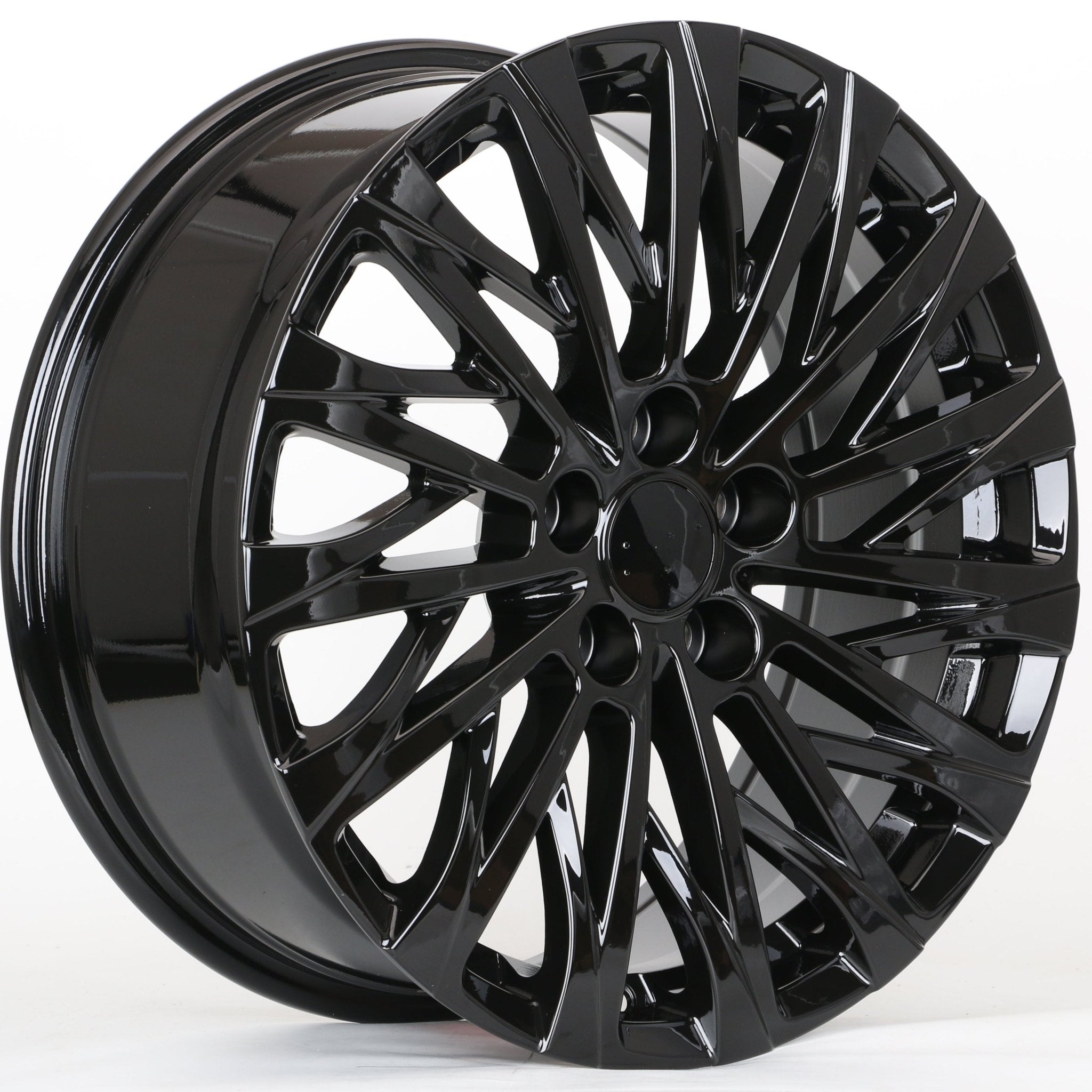 W204 1805 Gloss Black 18x7.5 ET40 5x114.3 CB73.1 - Gun Hill Tire House (WTW - WHOLESALE TIRES & WHEELS)