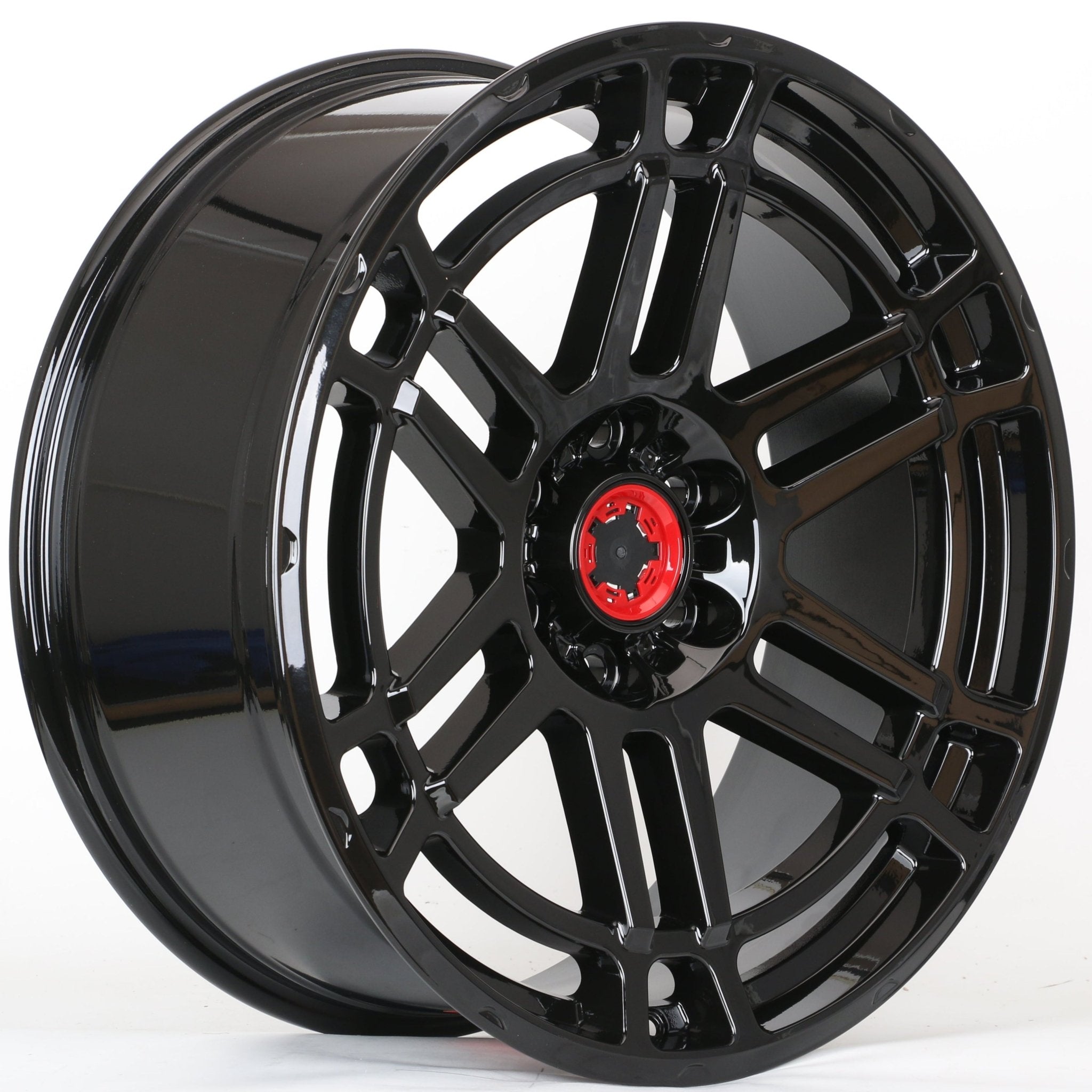 W216 1745 Gloss Black 22x9.0 ET15 CB106.1 6x139.7 C1664 - B CBM:0.067 - Gun Hill Tire House (WTW - WHOLESALE TIRES & WHEELS)