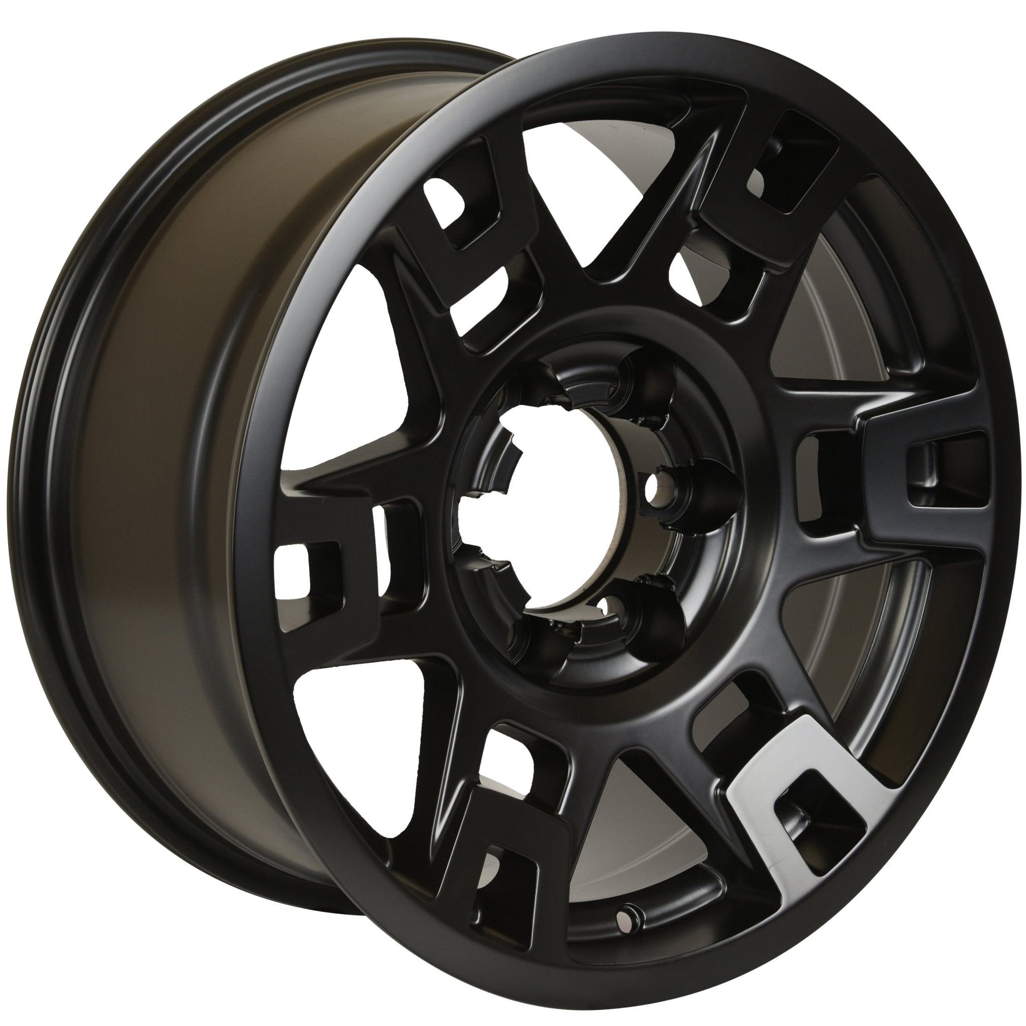 W230 Satin Black 22x9.0 Et15 6x139.7 CB106.1 - Gun Hill Tire House (WTW - WHOLESALE TIRES & WHEELS)