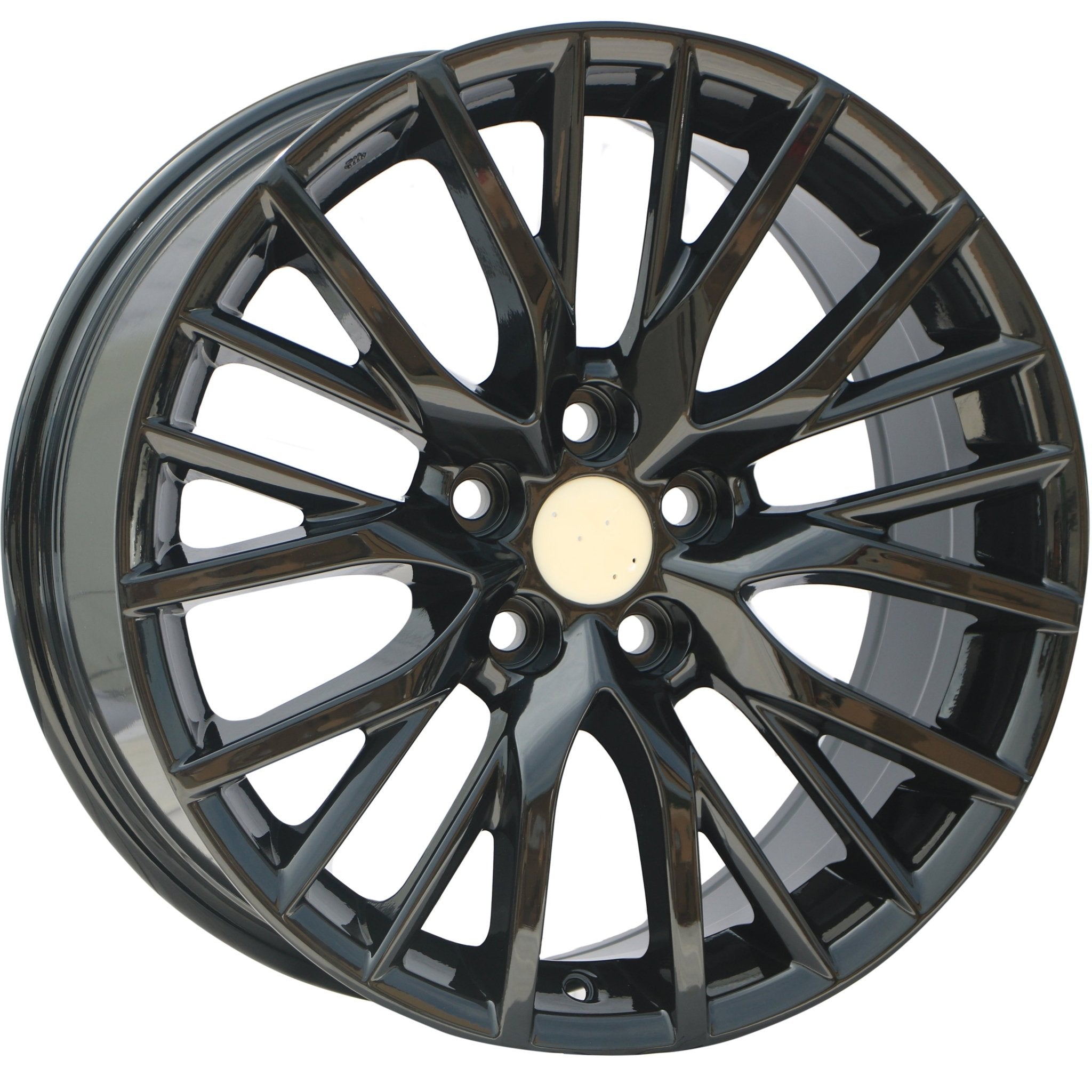 W241 D1260 Gloss Black 20x8.0 ET40 5x100 CB73.1 - Gun Hill Tire House (WTW - WHOLESALE TIRES & WHEELS)