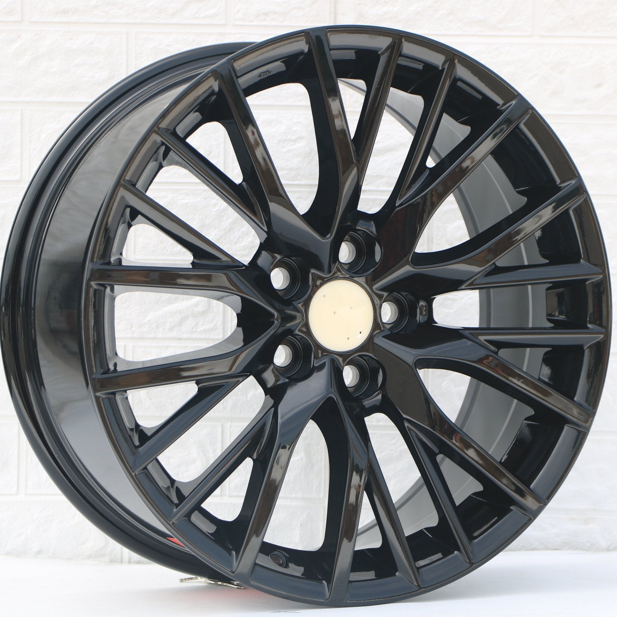 W241 D1260 Gloss Black 20x8.0 ET40 5x100 CB73.1 - Gun Hill Tire House (WTW - WHOLESALE TIRES & WHEELS)