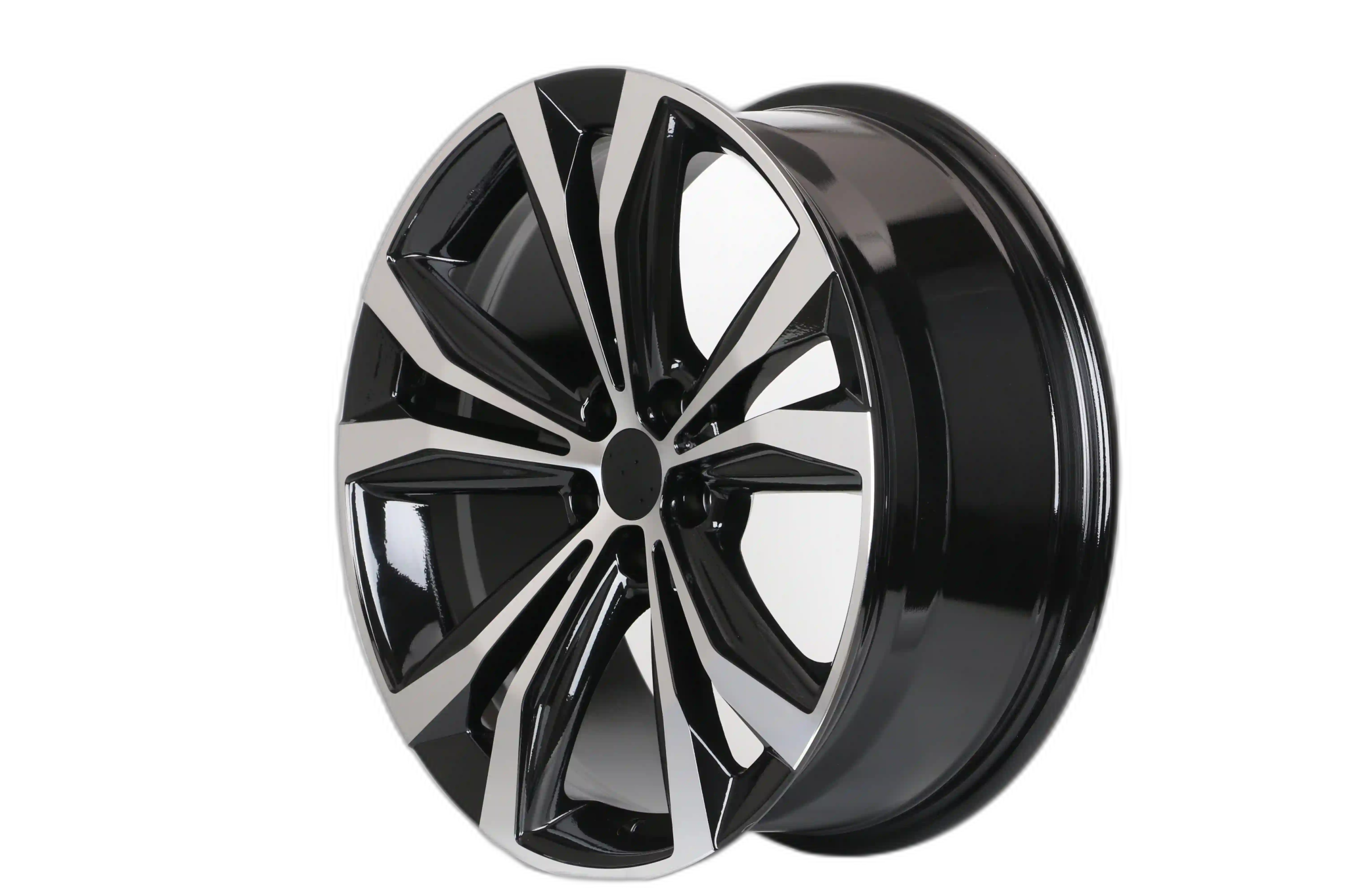 W247 Black Machined Face 22x8.0 ET40 5x114.3 CB73.1 - Gun Hill Tire House (WTW - WHOLESALE TIRES & WHEELS)