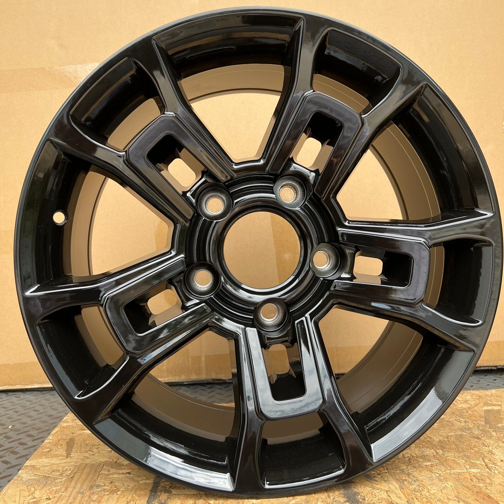 W253 1857 Gloss Black 20x8.5 ET55 CB110 5x150 - Gun Hill Tire House (WTW - WHOLESALE TIRES & WHEELS)
