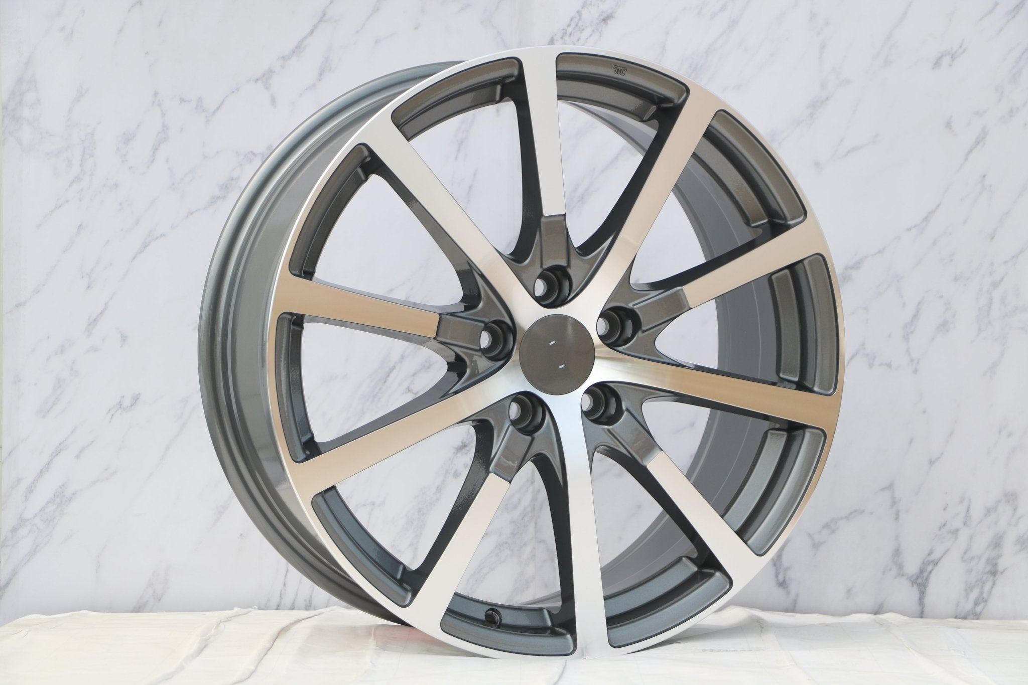 W305 Gunmetal Machined Face 19x8.0 Et 55 CB64.1 5x114.3 - Gun Hill Tire House (WTW - WHOLESALE TIRES & WHEELS)