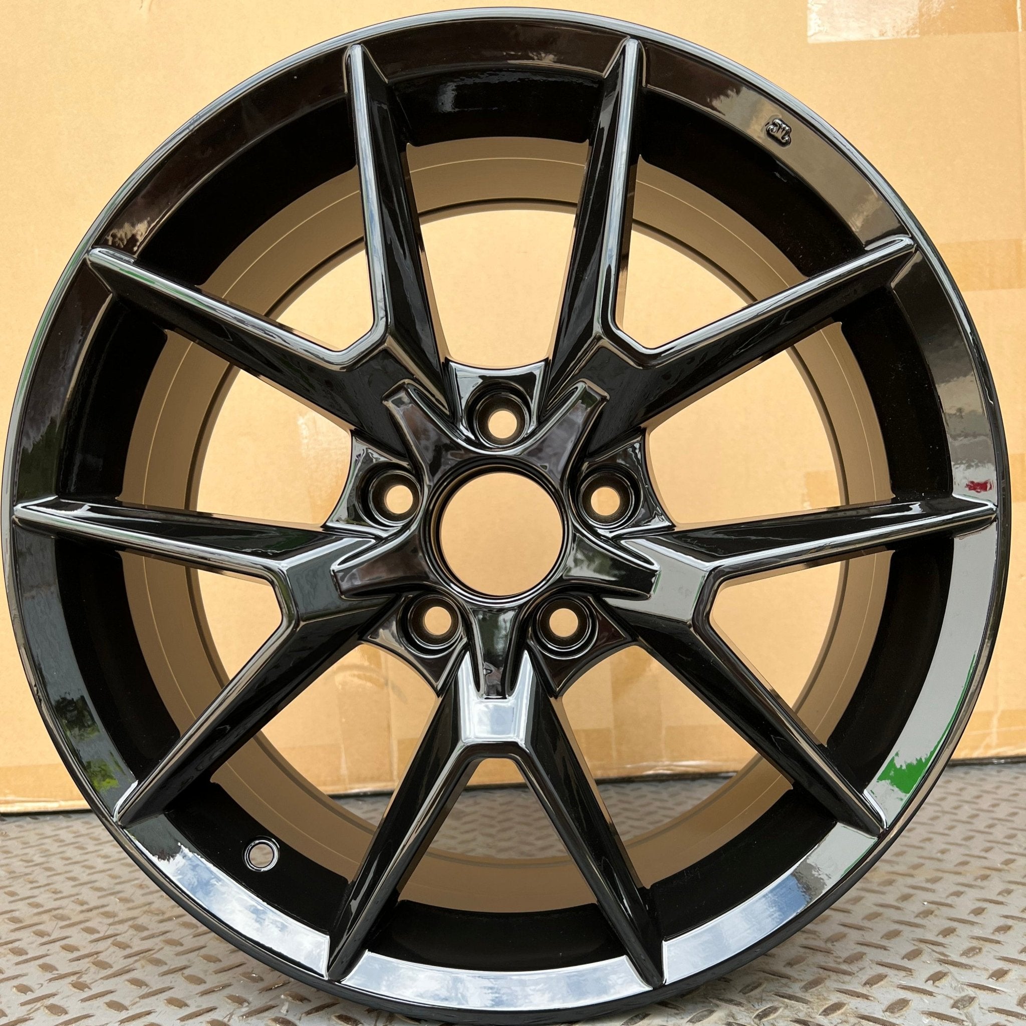 W306 1833 Gloss Black 17x7.50 ET42 5x114.3 CB64.1 - Gun Hill Tire House (WTW - WHOLESALE TIRES & WHEELS)