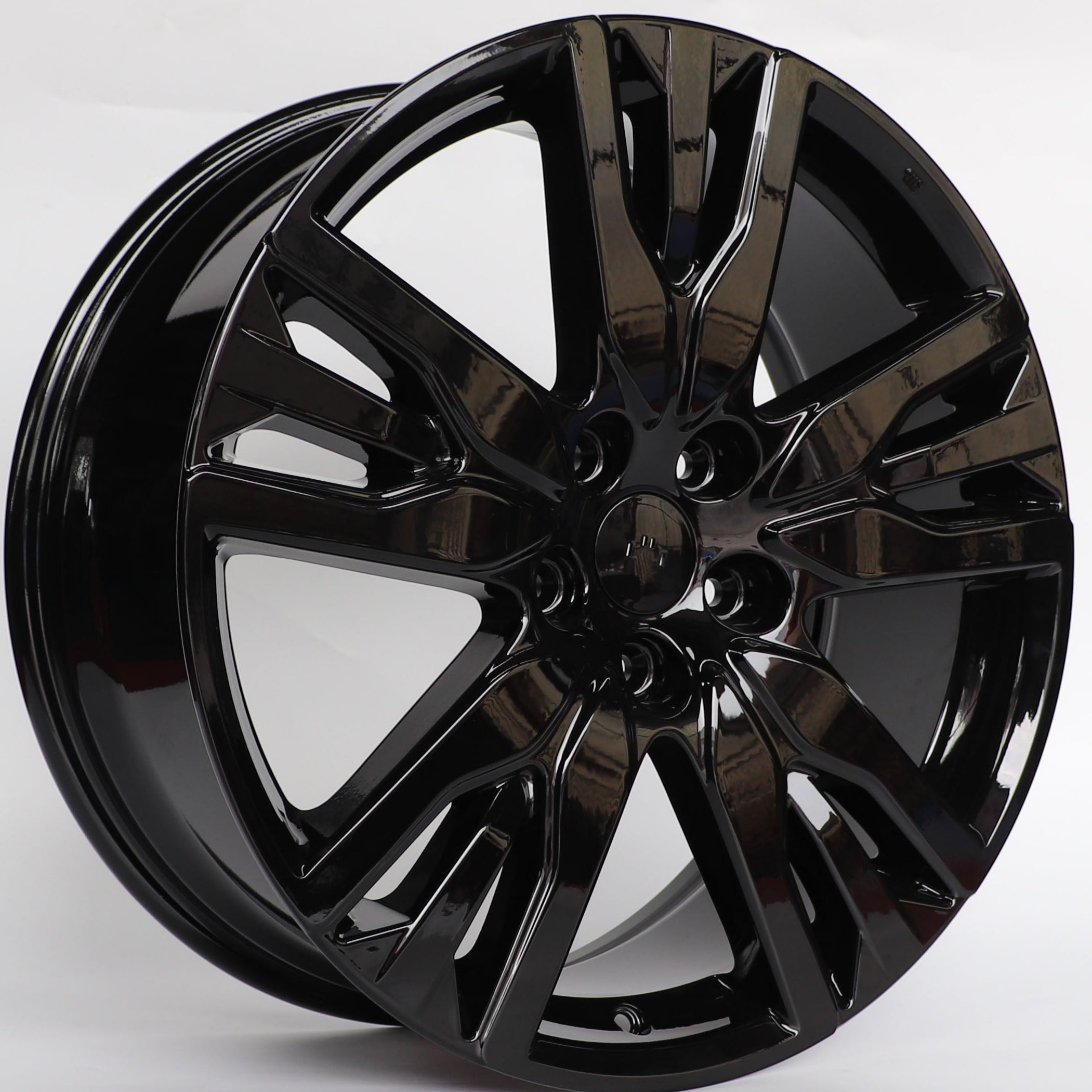 W319 D2030 Gloss Black 20x8.0 ET55 CB64.1 5x120 C1352A - B - Gun Hill Tire House (WTW - WHOLESALE TIRES & WHEELS)